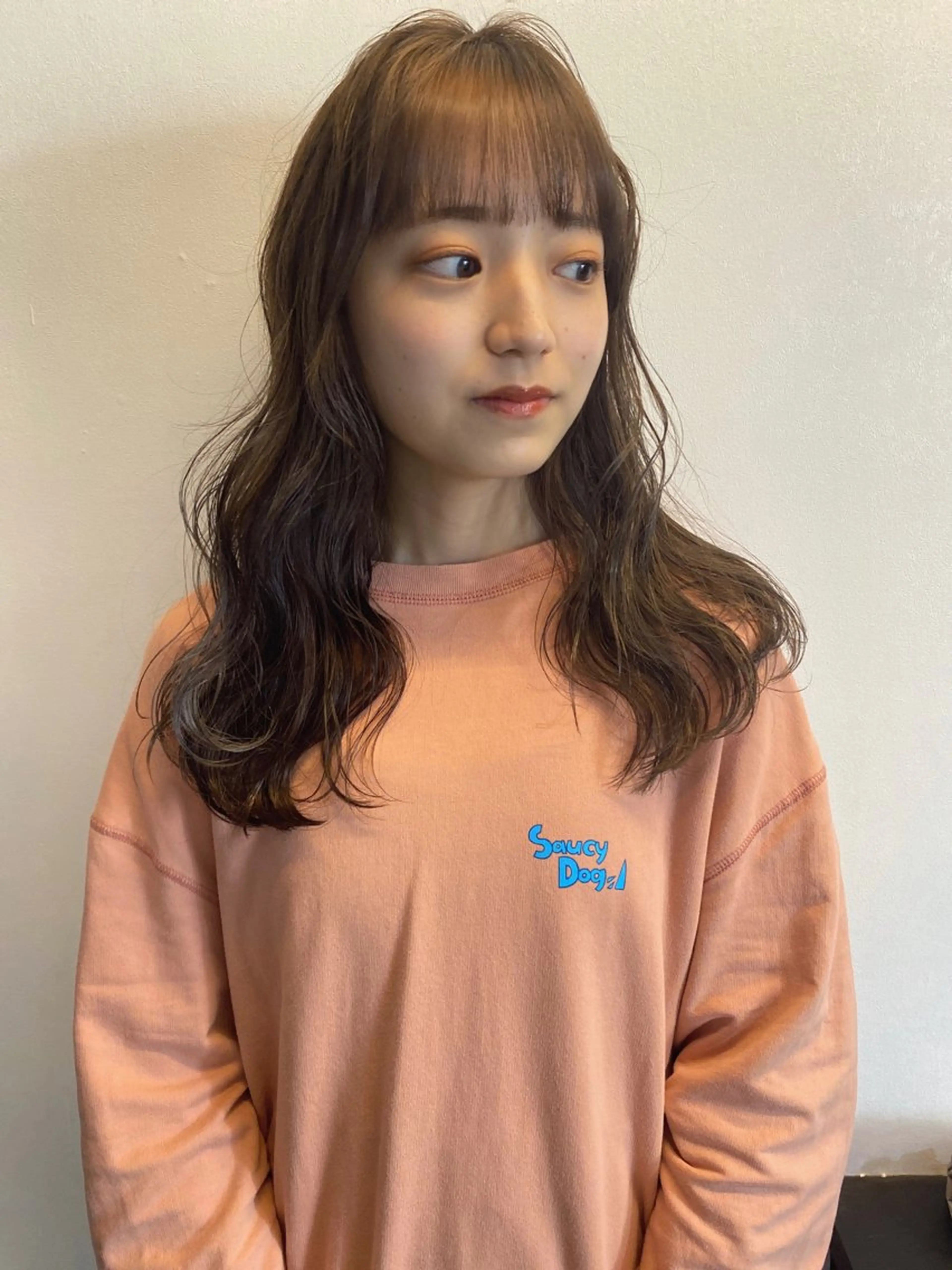 セミロング カラー ヘアアレンジ 広島/ボブ/レイヤー 🌿‬wakabaのヘアスタイル