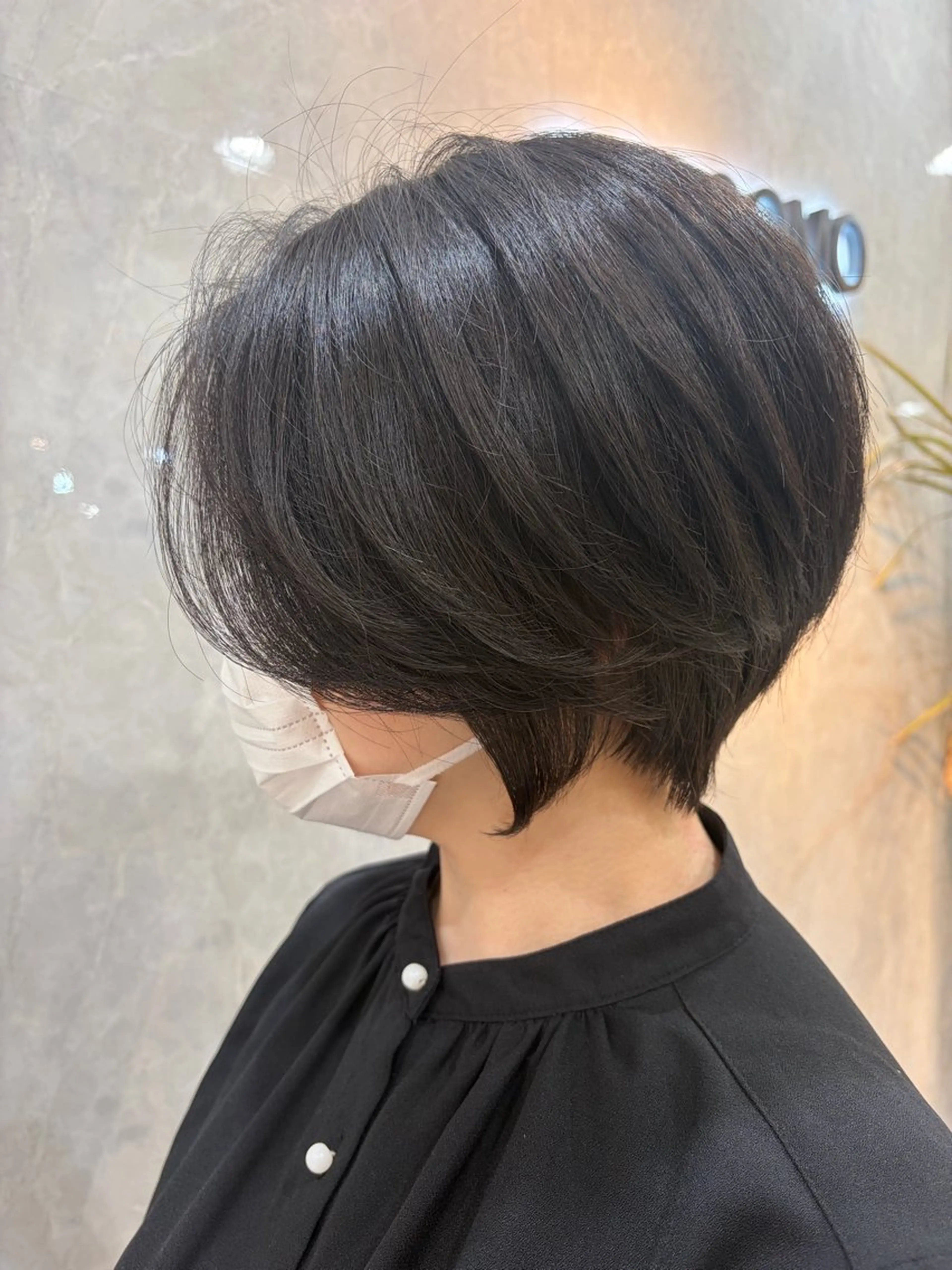 ショート カット 斎藤 彩香のヘアスタイル