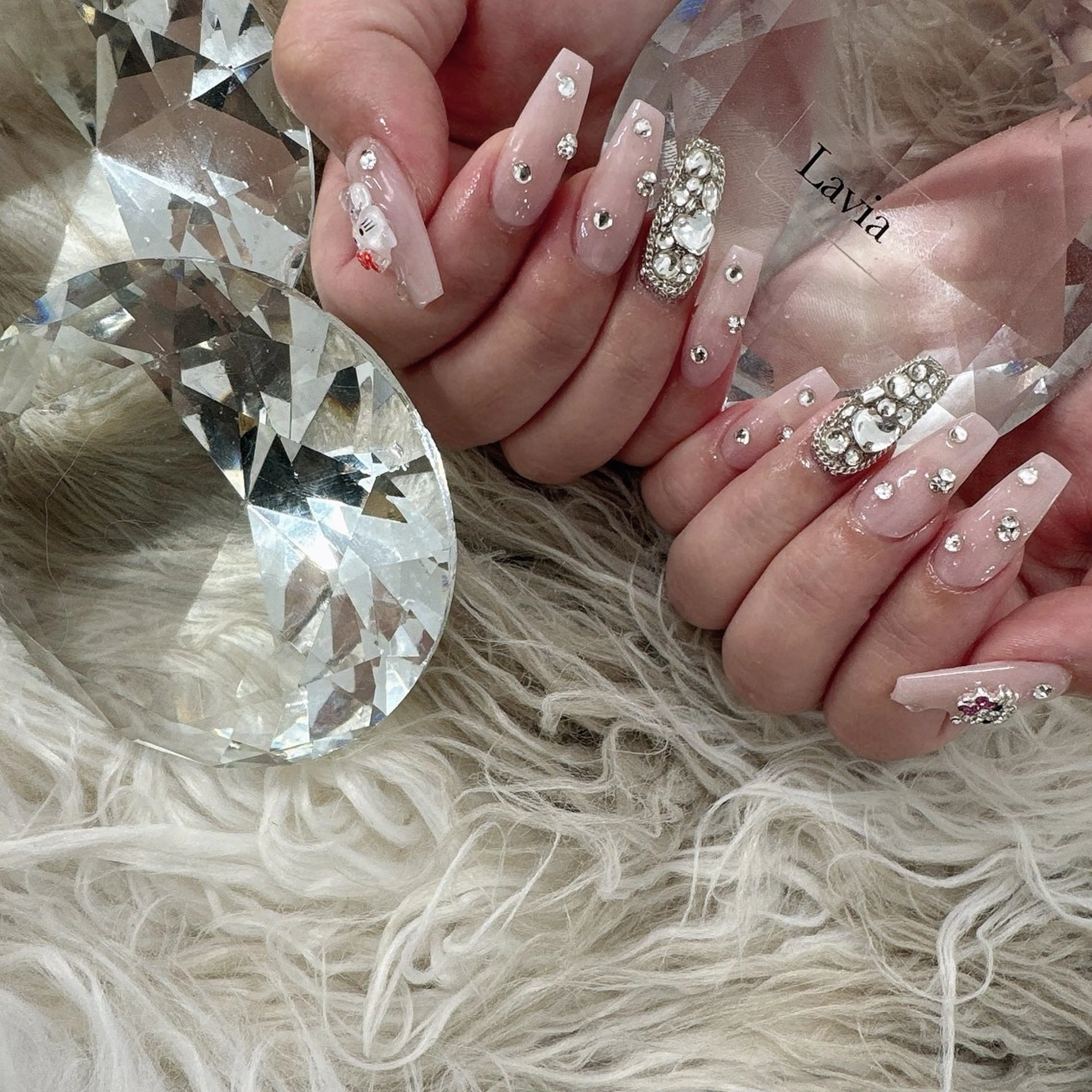 ネイル ハンドネイル lavia🖤 ayumiのネイルデザイン