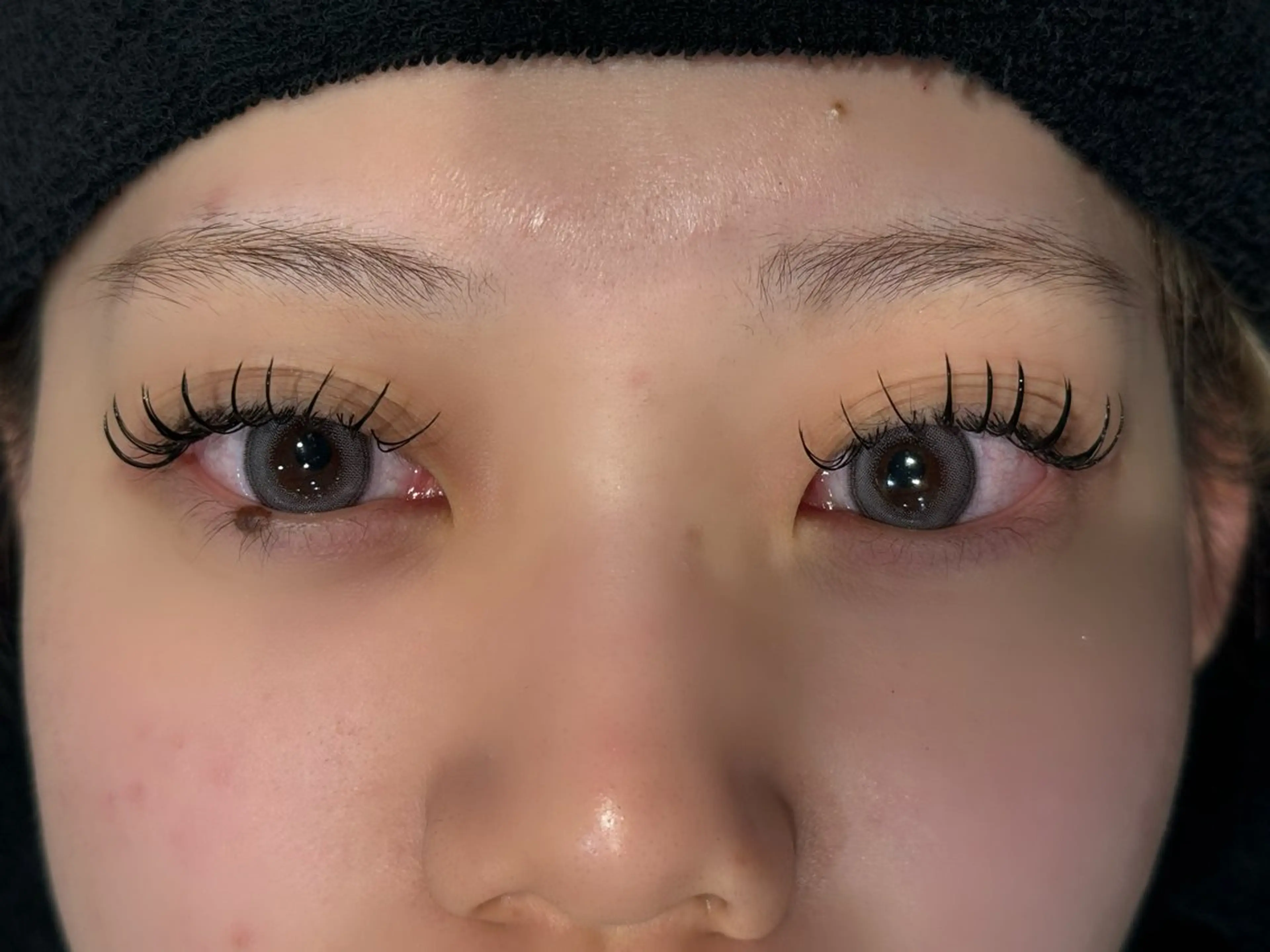 マツエク・マツパ Miyuu🎀カラー マツエク・ストレートのマツエク・マツパデザイン