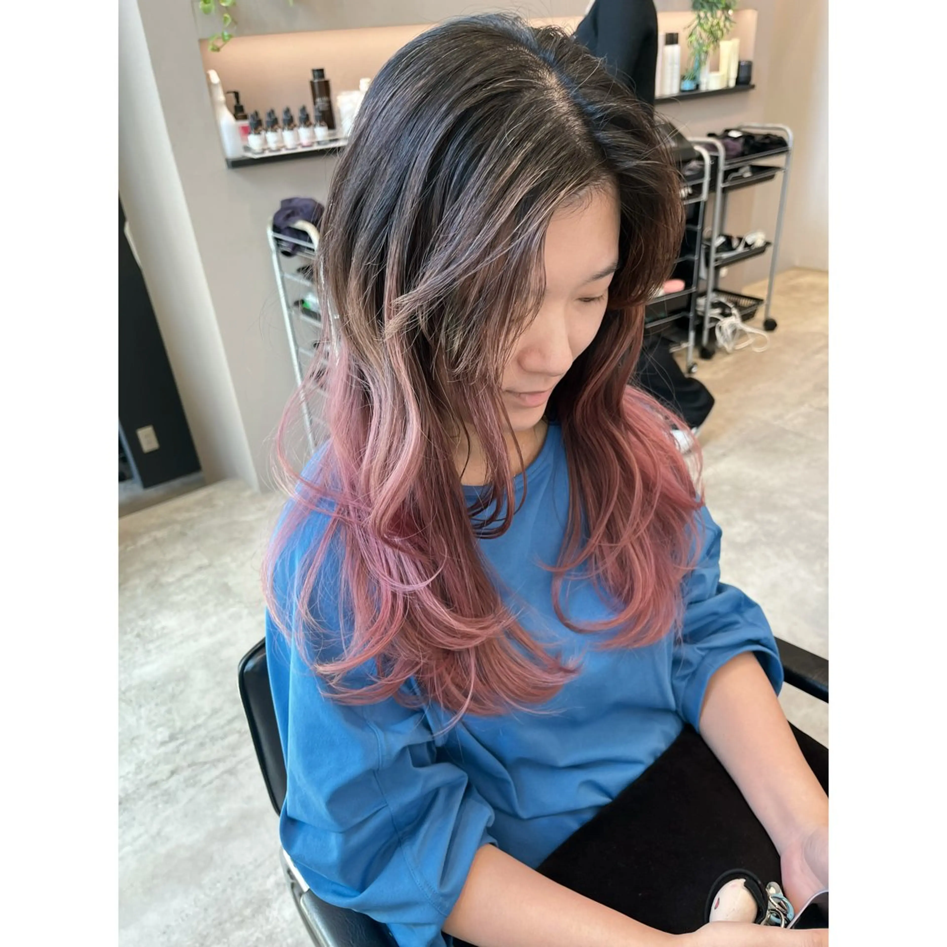 ロング 垢抜け/イメチェン color🦩ちあきのヘアスタイル