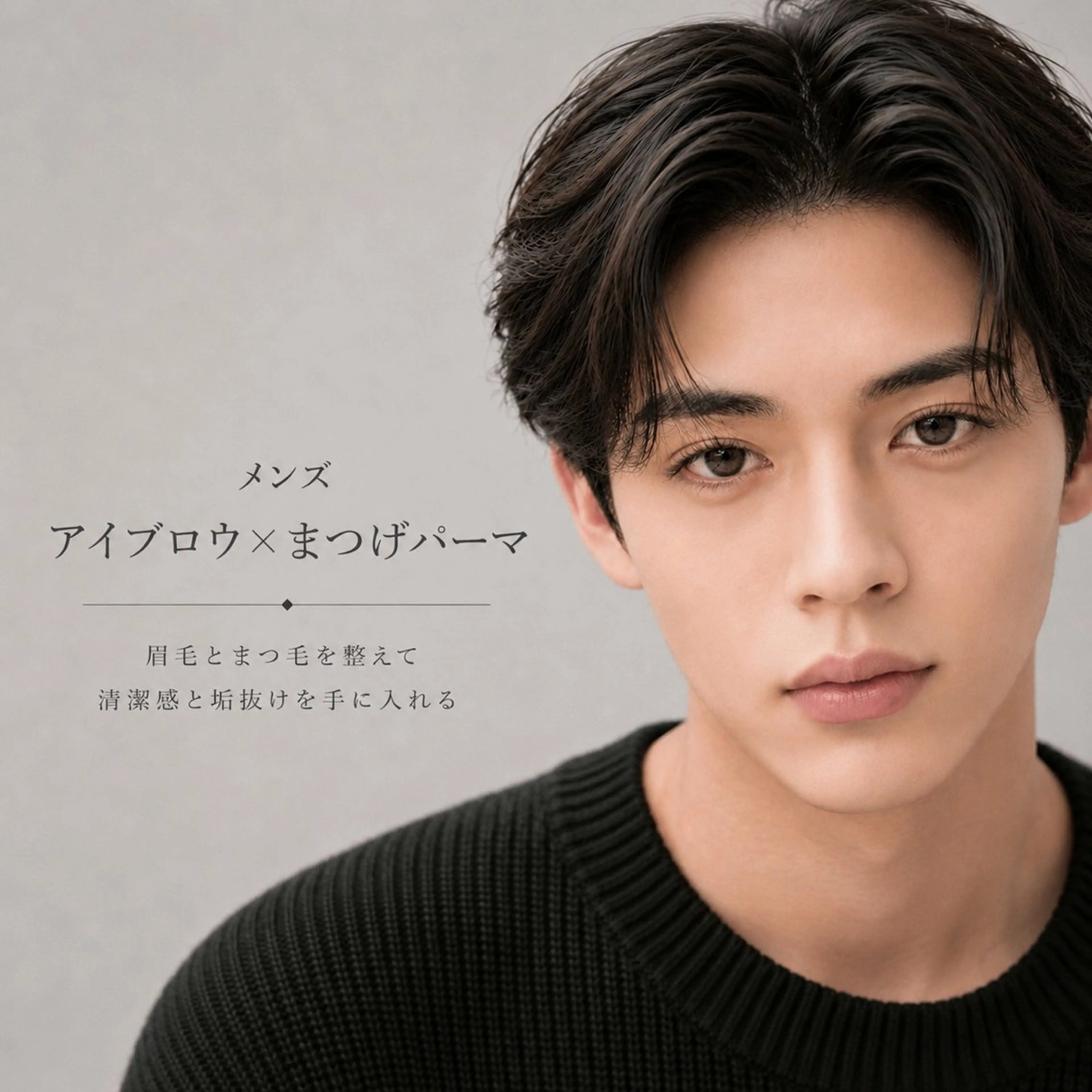 【贅沢フルコース】メンズパリジェンヌ×眉×フェイシャルWAX ¥17,100→¥15,000の写真