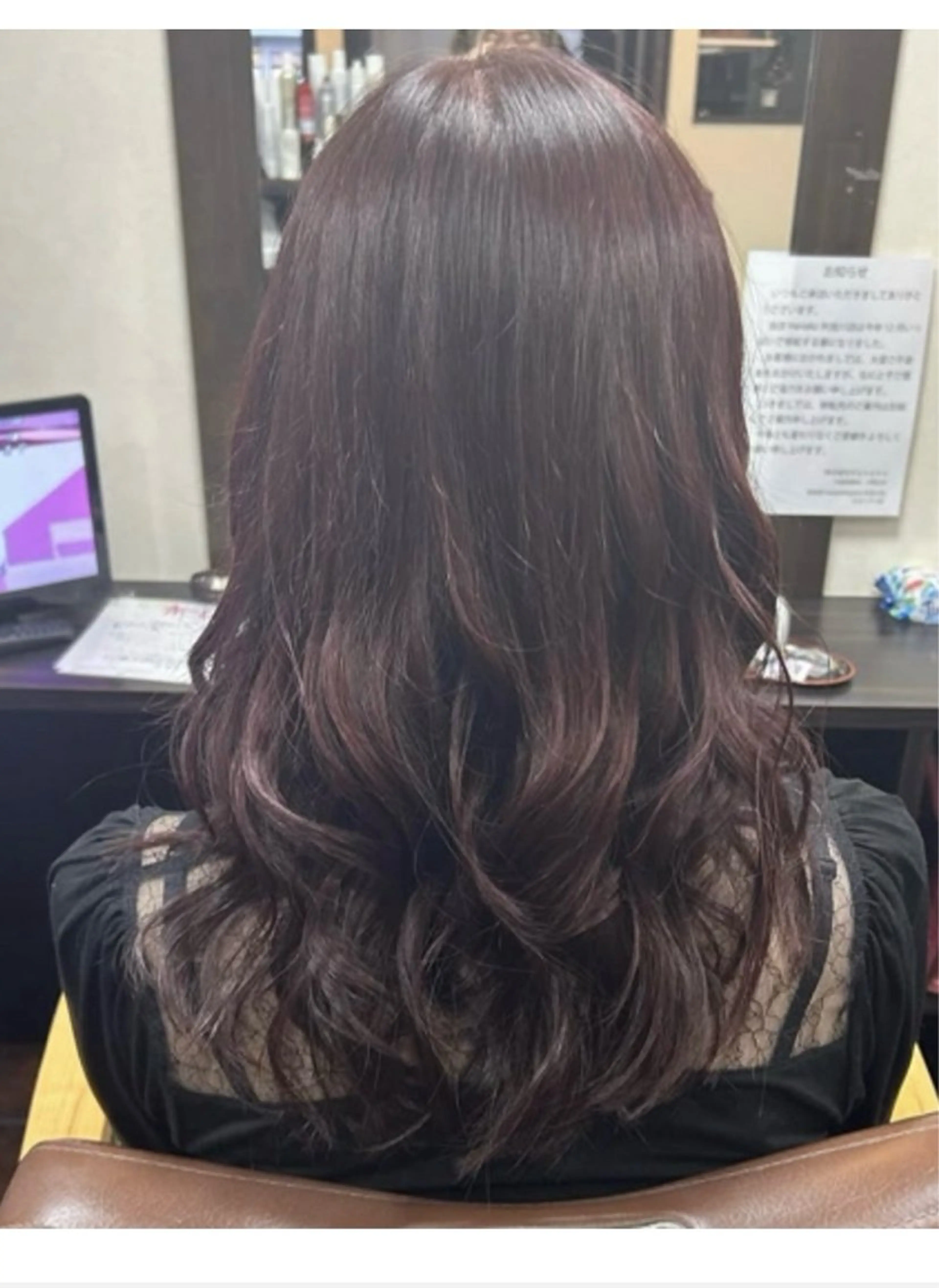 カラー＋クイックトリートメントの写真