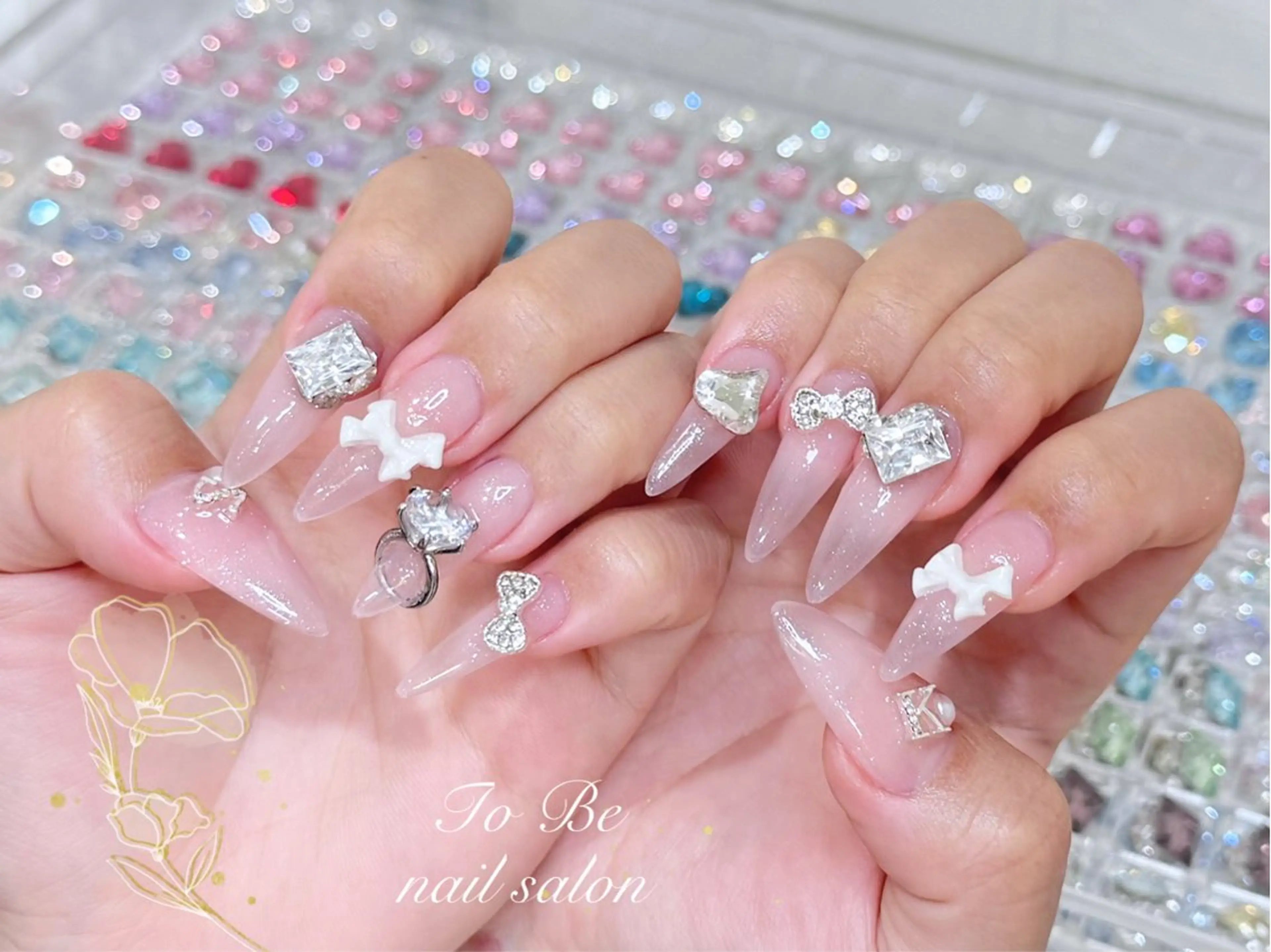 ネイル ハンドネイル Nail Salon To Be珈月のネイルデザイン