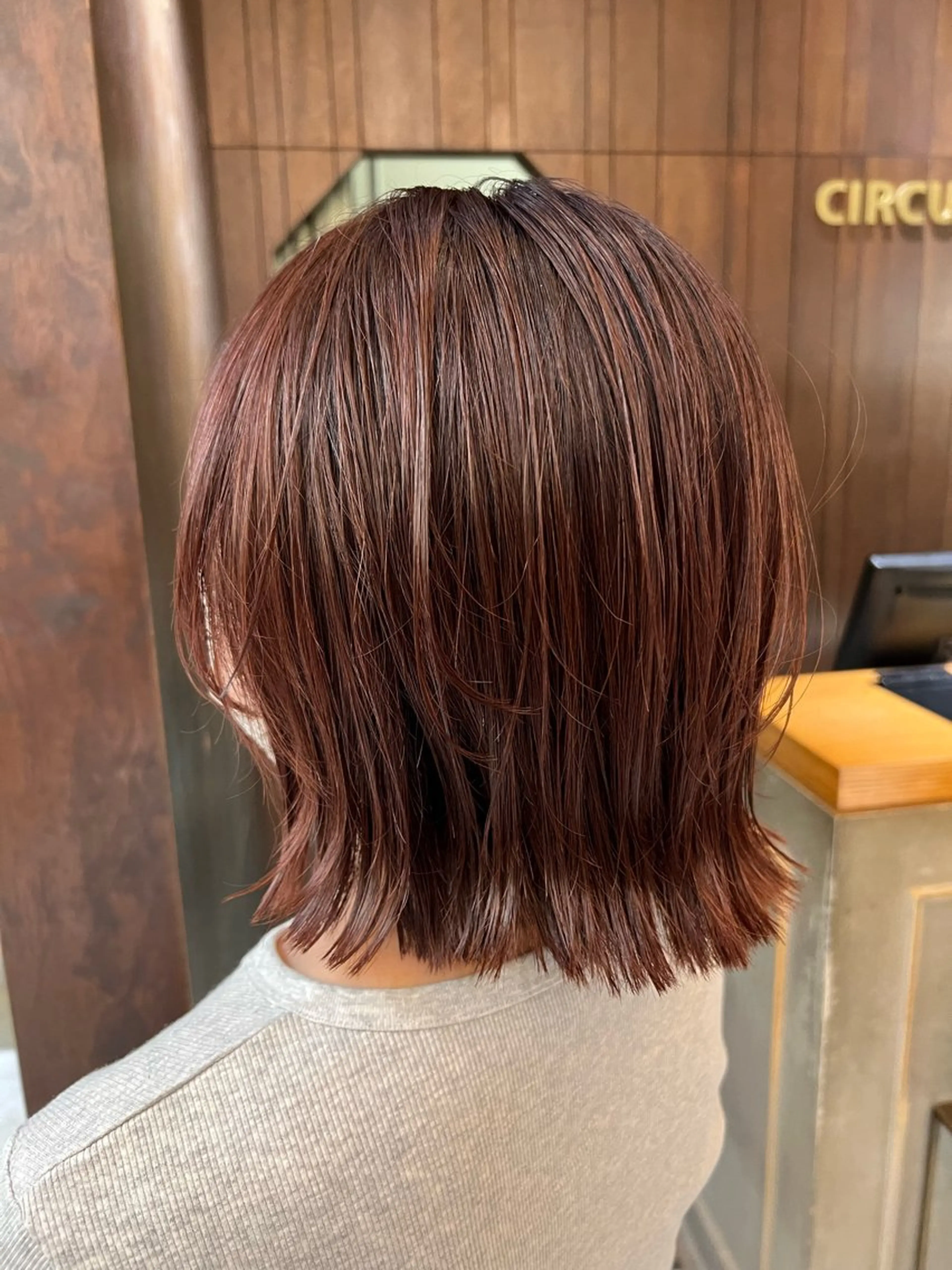 カラー ブラウンカラー ピンクカラー ヘアカラー ﾕｳﾅ/ ショート・ボブ🐰のヘアスタイル