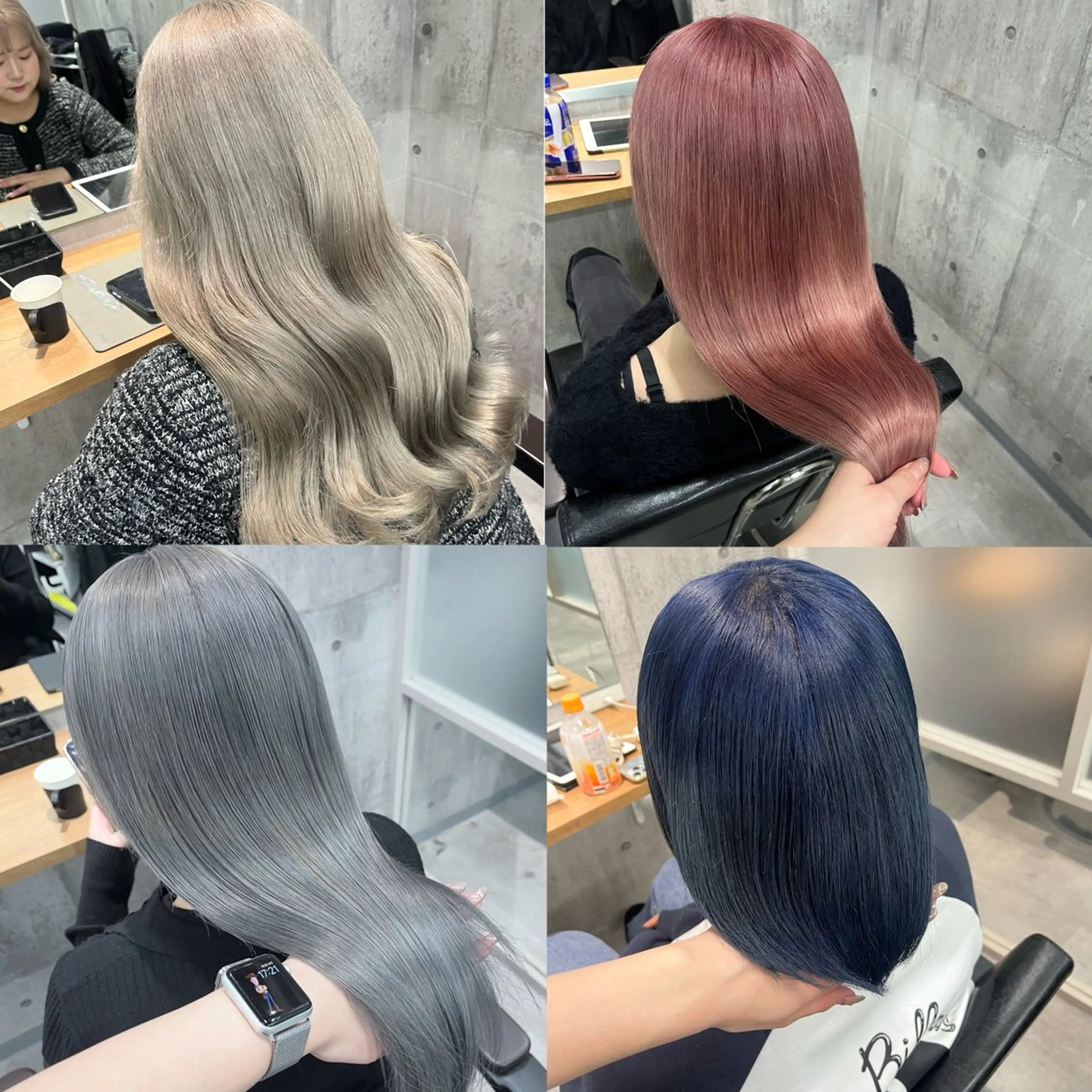 カラー カット ヘアカラー トリートメント ヘアセット newi赤羽 HINATAのヘアスタイル