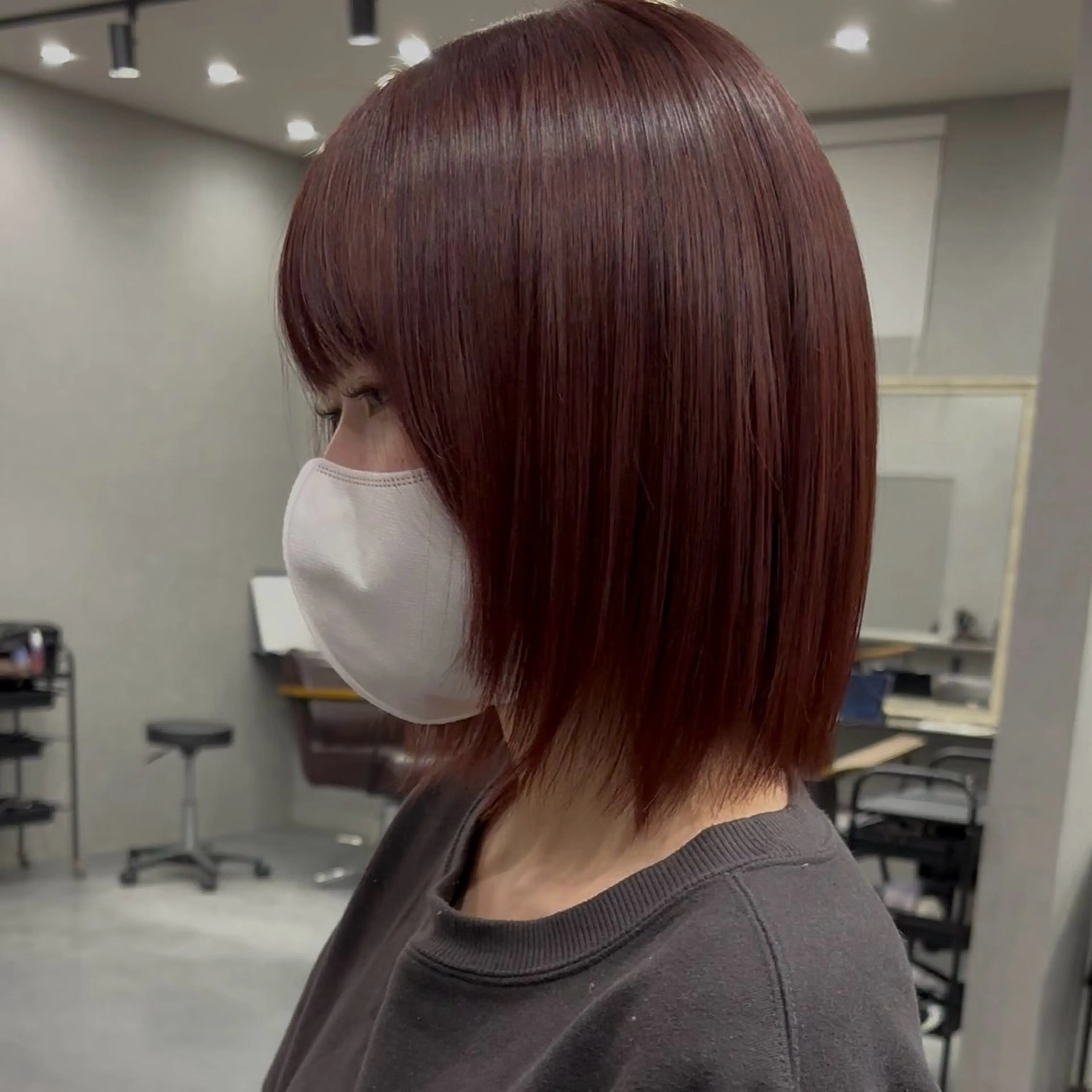 ワンカラー＋トリートメントの写真