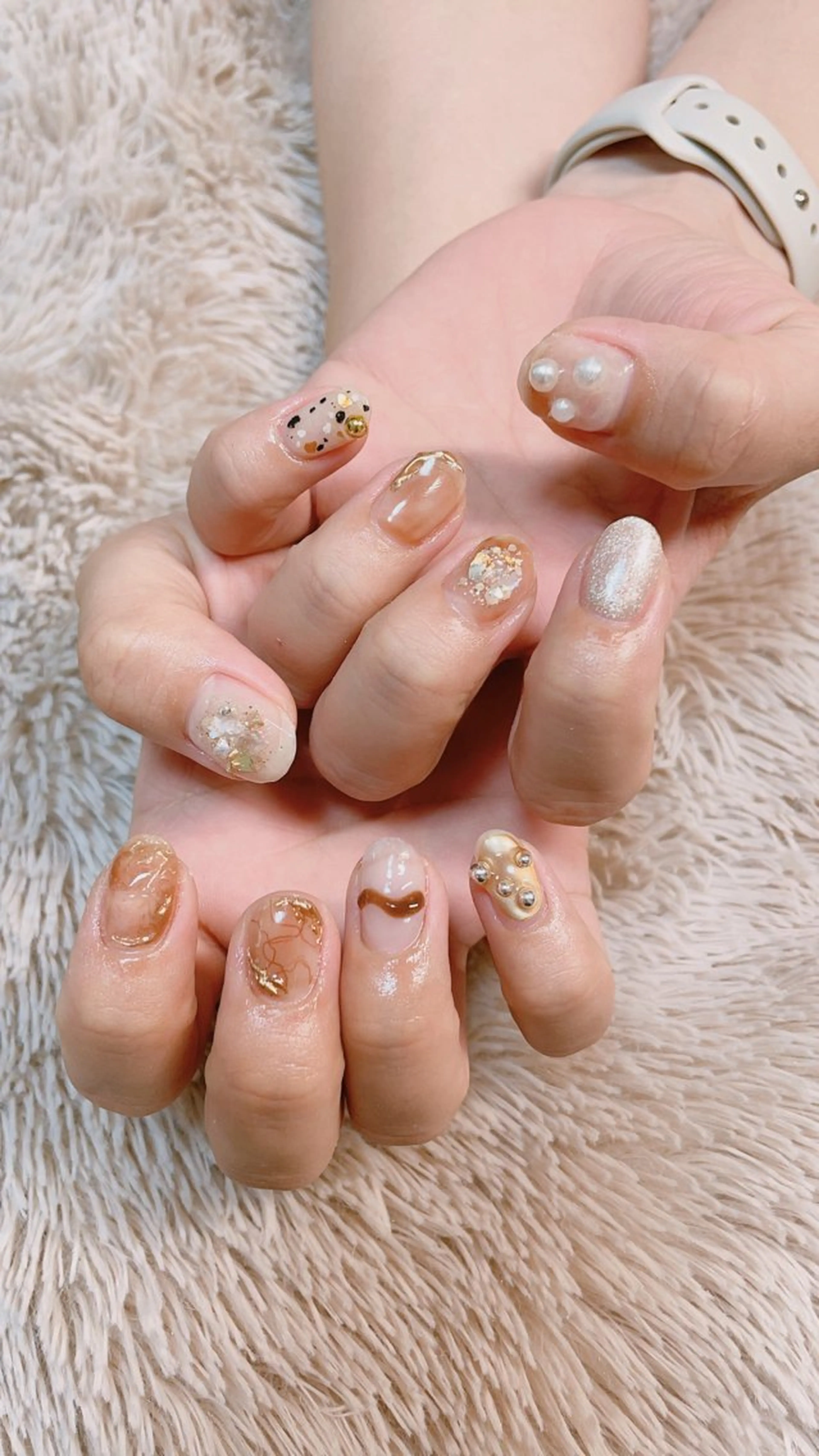 ネイル ハンドネイル nakamoto yuukaのネイルデザイン