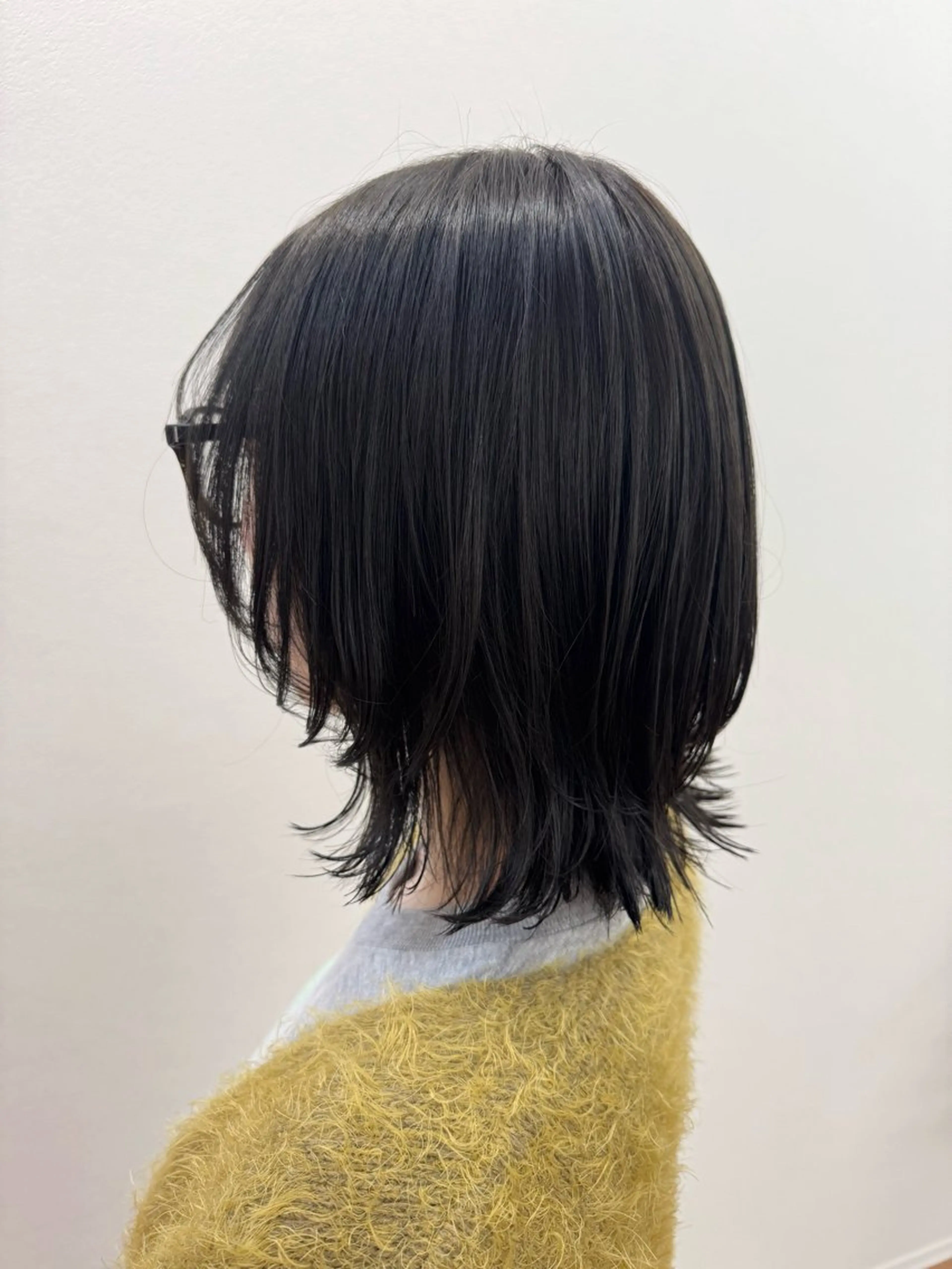 ミディアム ボブ レイヤーカット 佐々木 有彩のヘアスタイル