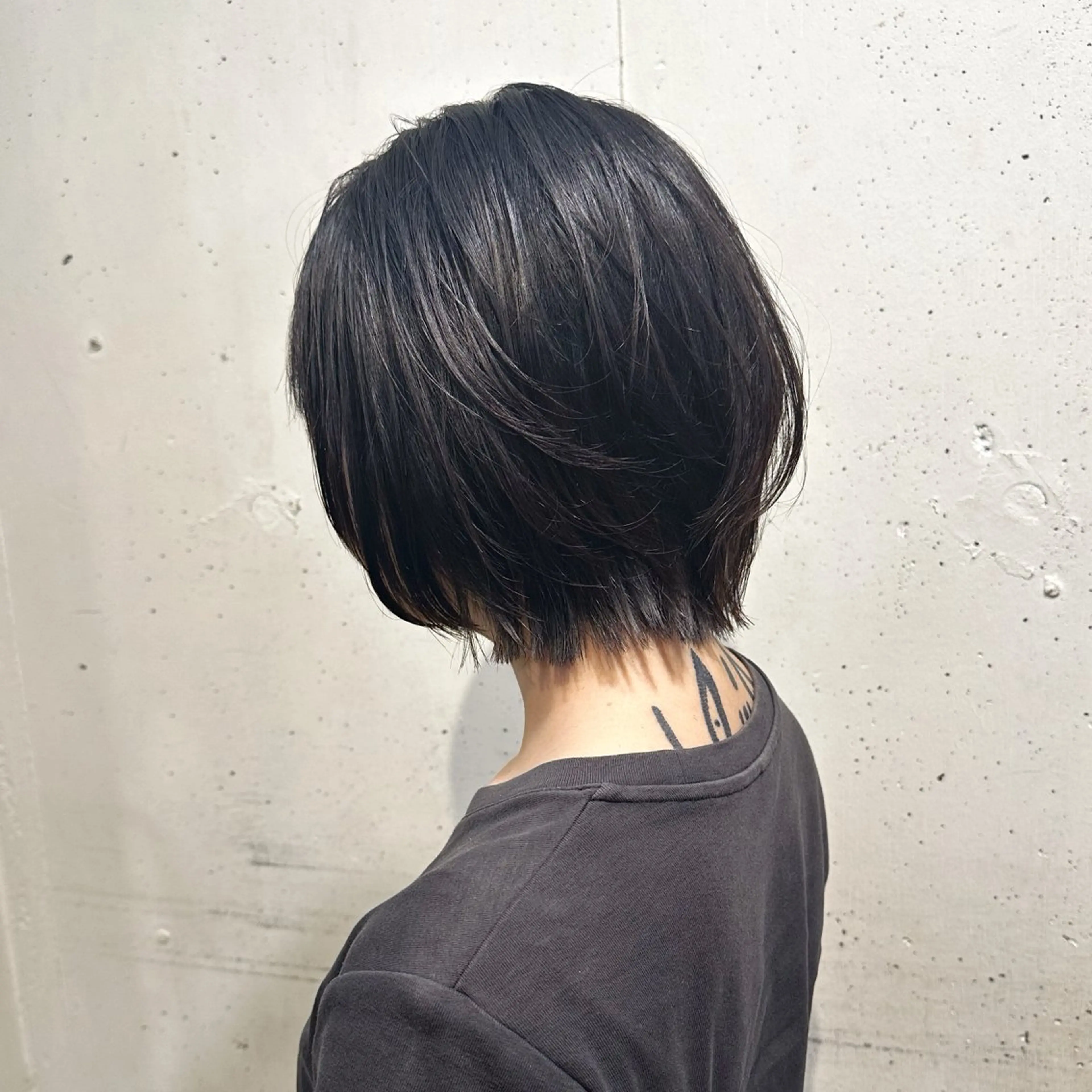 ミディアム カット トリートメント ボブ/ショート /服部ルミナ🔅のヘアスタイル