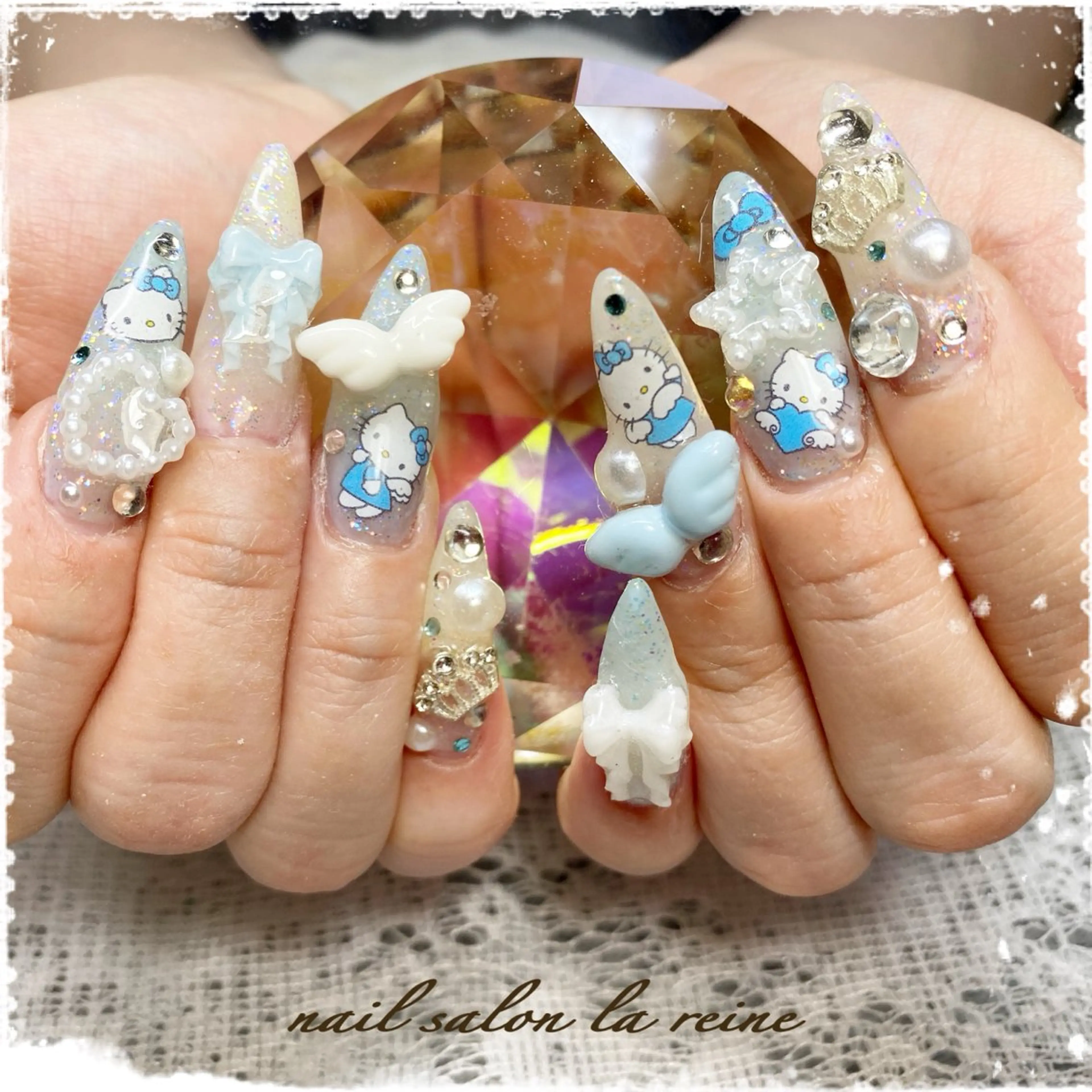 ネイル アートネイル nail salon  la reine所属・nail salon la reineのネイルデザイン