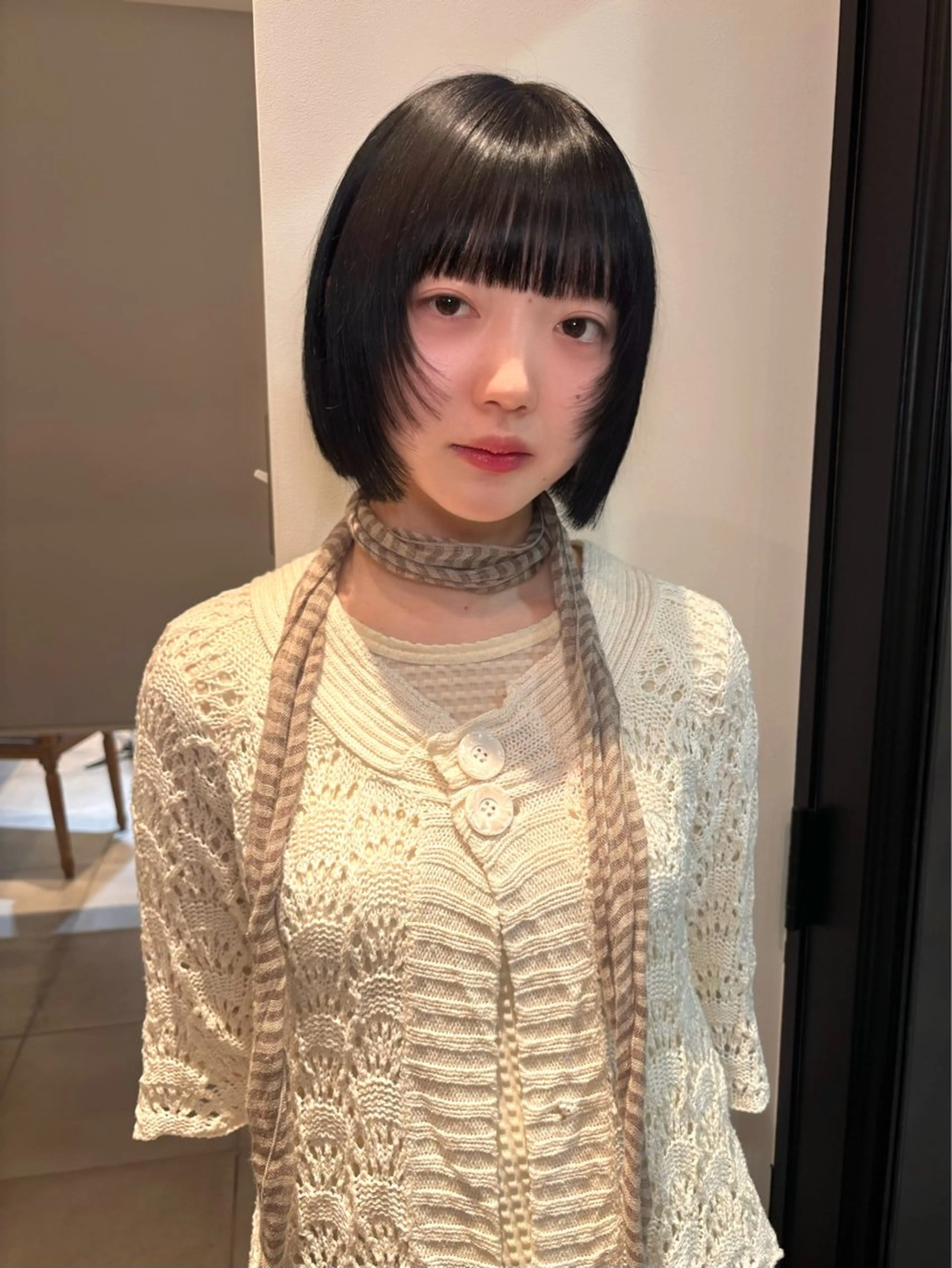 ショート riria/ボブ /透明感カラー🎀のヘアスタイル