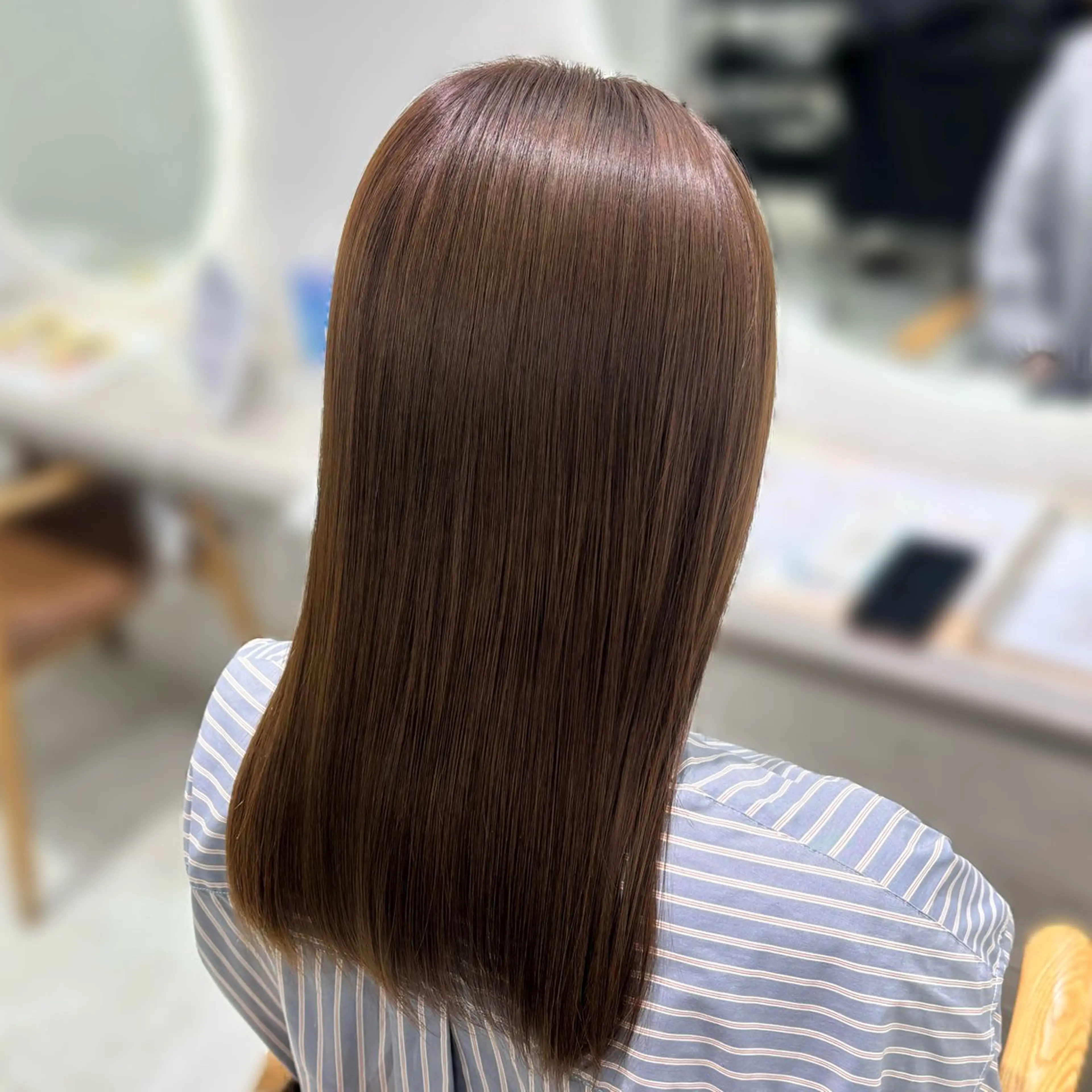 ミディアム カラー ヘアカラー トリートメント 伊藤 粹 /浦和/艶カラーのヘアスタイル