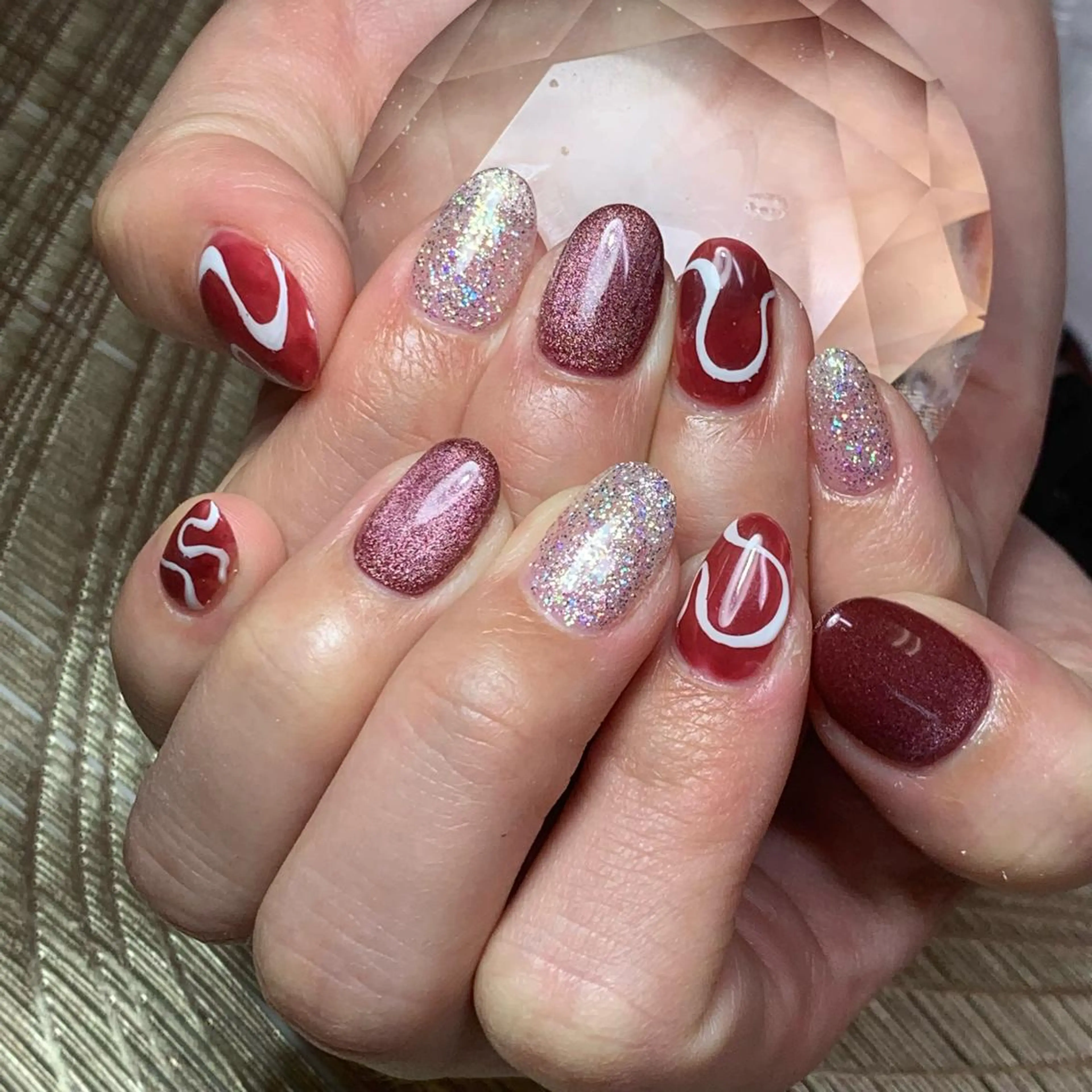 ネイル καρδιά -ｶﾙﾃﾞｨｱ-のネイルデザイン