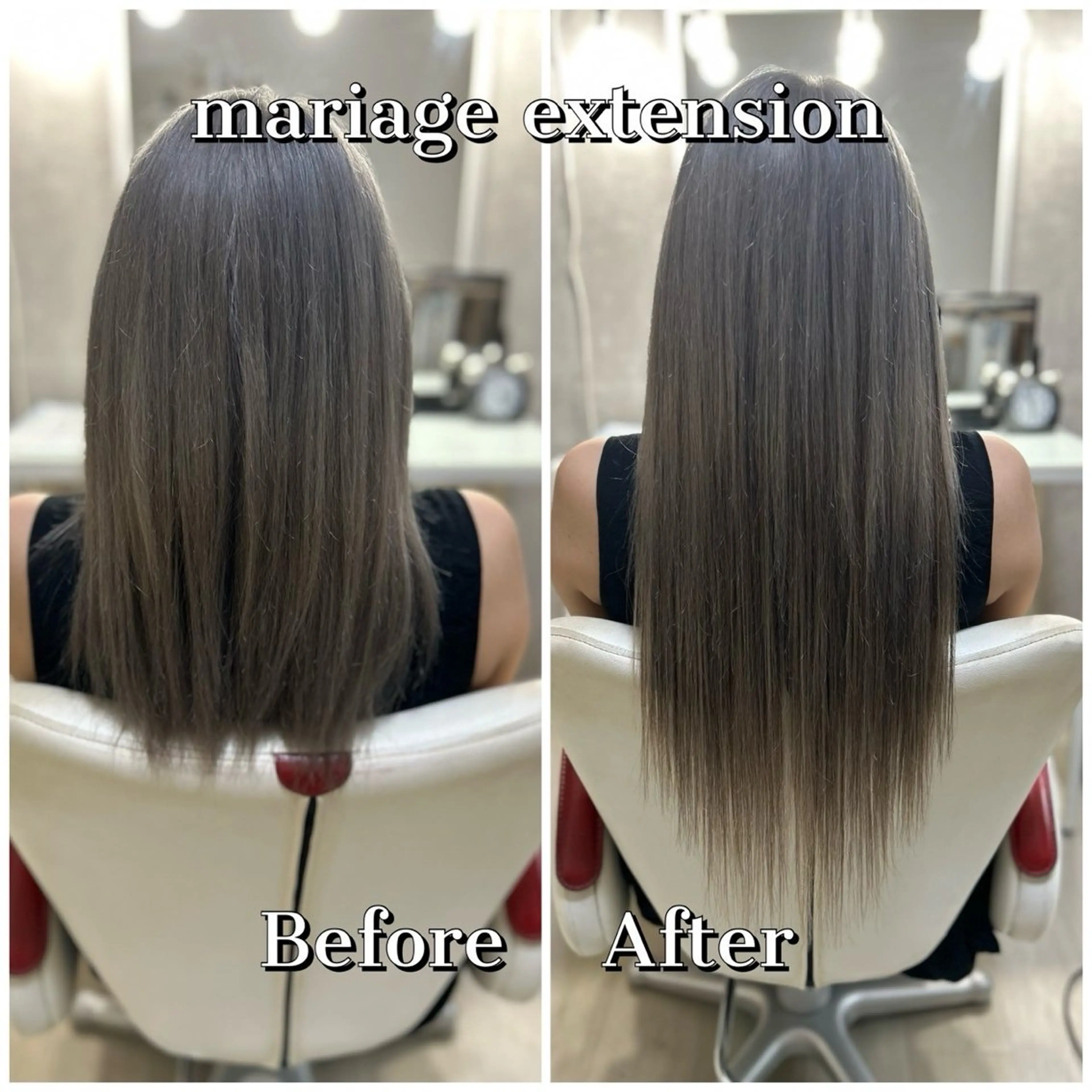 ロング エクステ ドレスアップ心斎橋店所属・🌸ドレスアップ 心斎橋店🌸のヘアスタイル