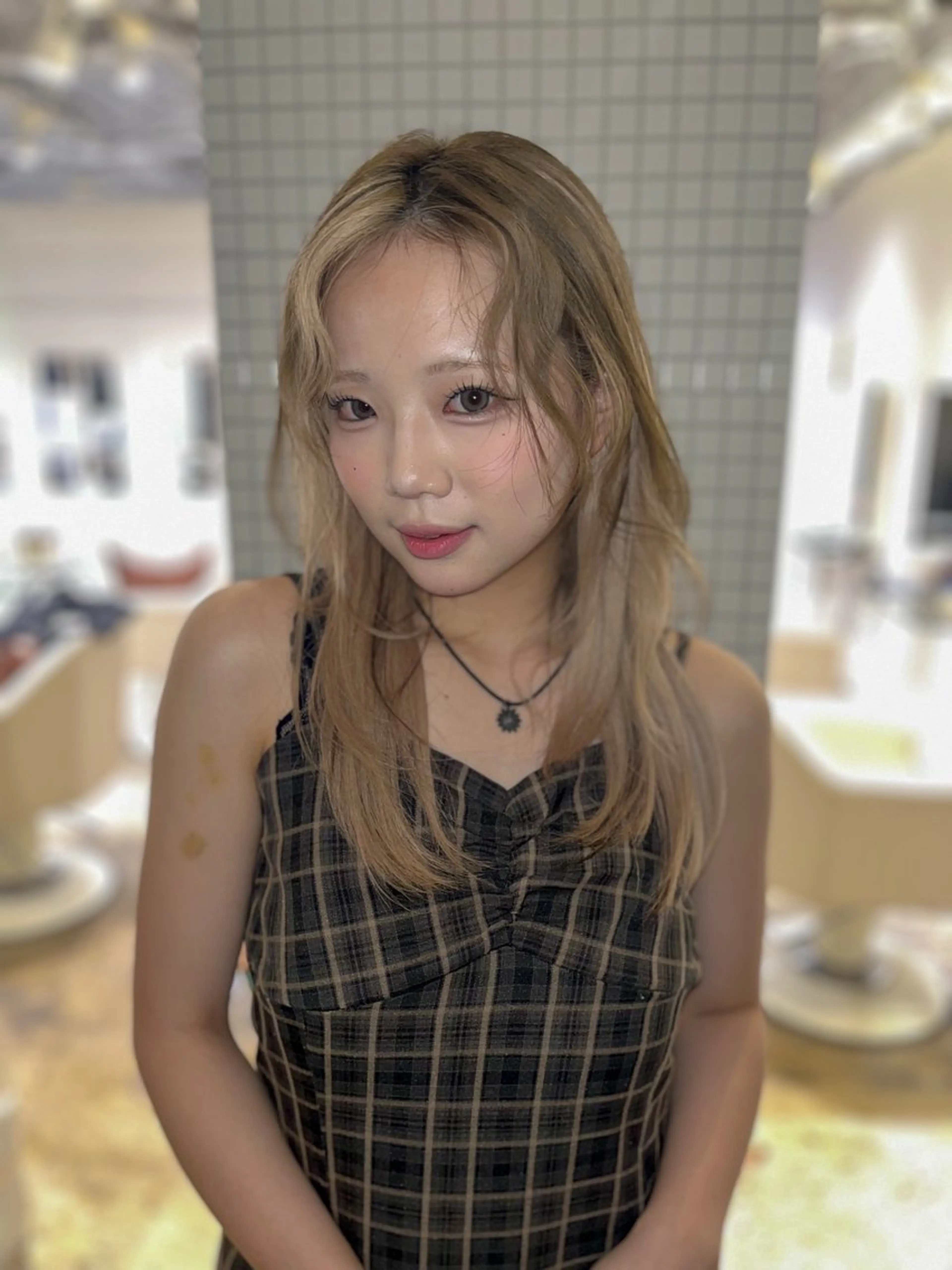 セミロング ルナᯓ☆/ ブリーチモデル募集中のヘアスタイル