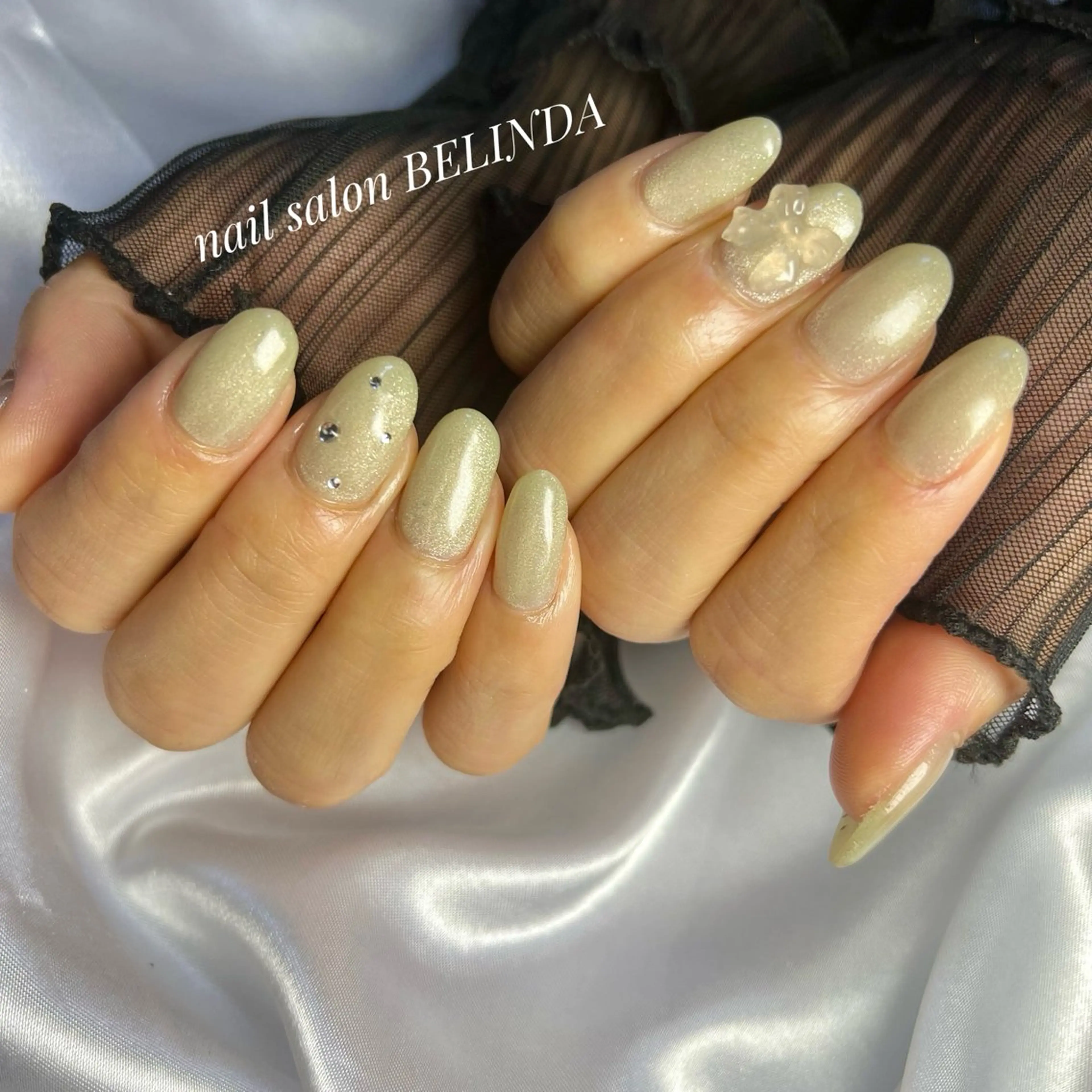 ネイル マグネットネイル ハンドネイル 毛利 ゆりあのエステ・リラクイメージ