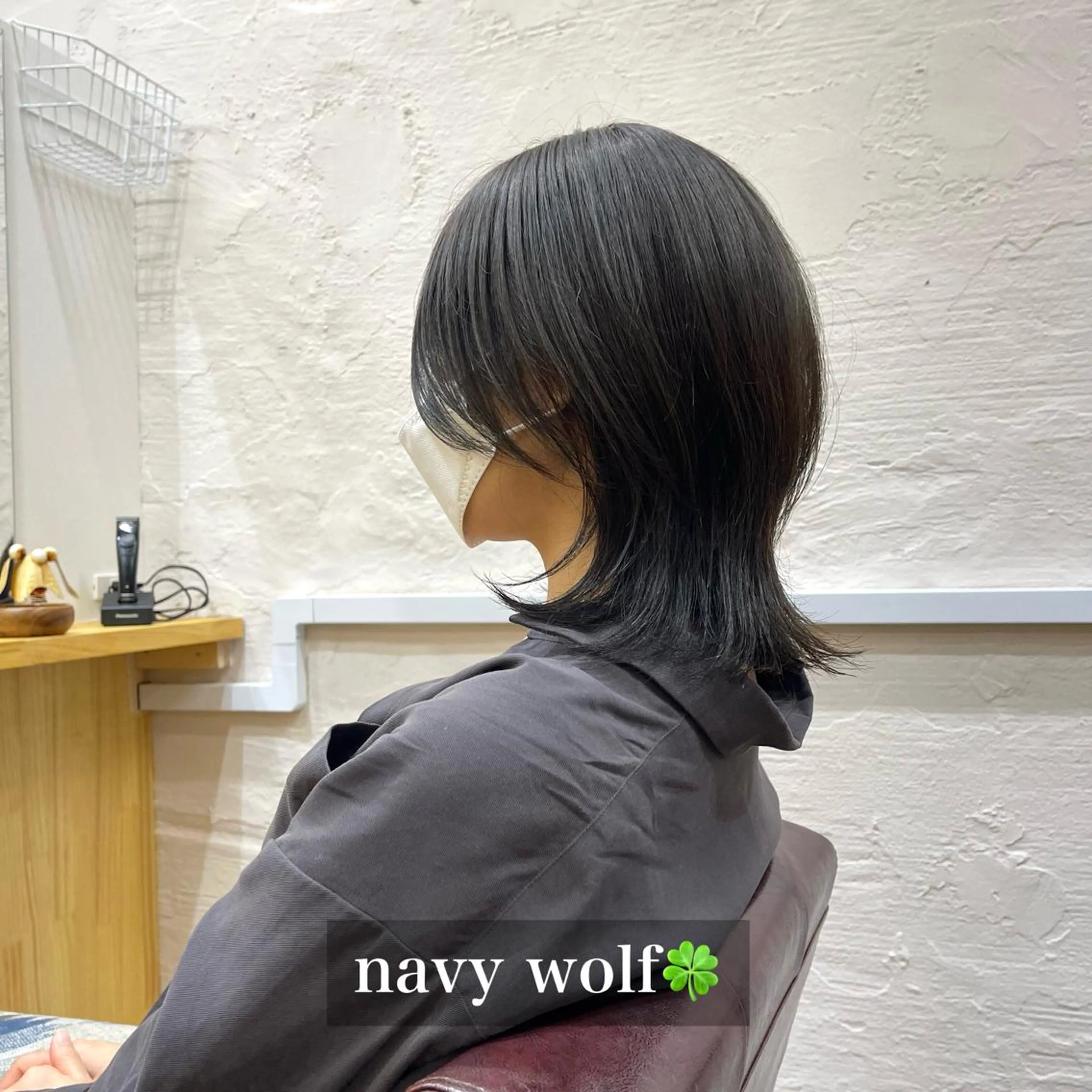 ミディアム カラー 黒崎 勝巳のヘアスタイル