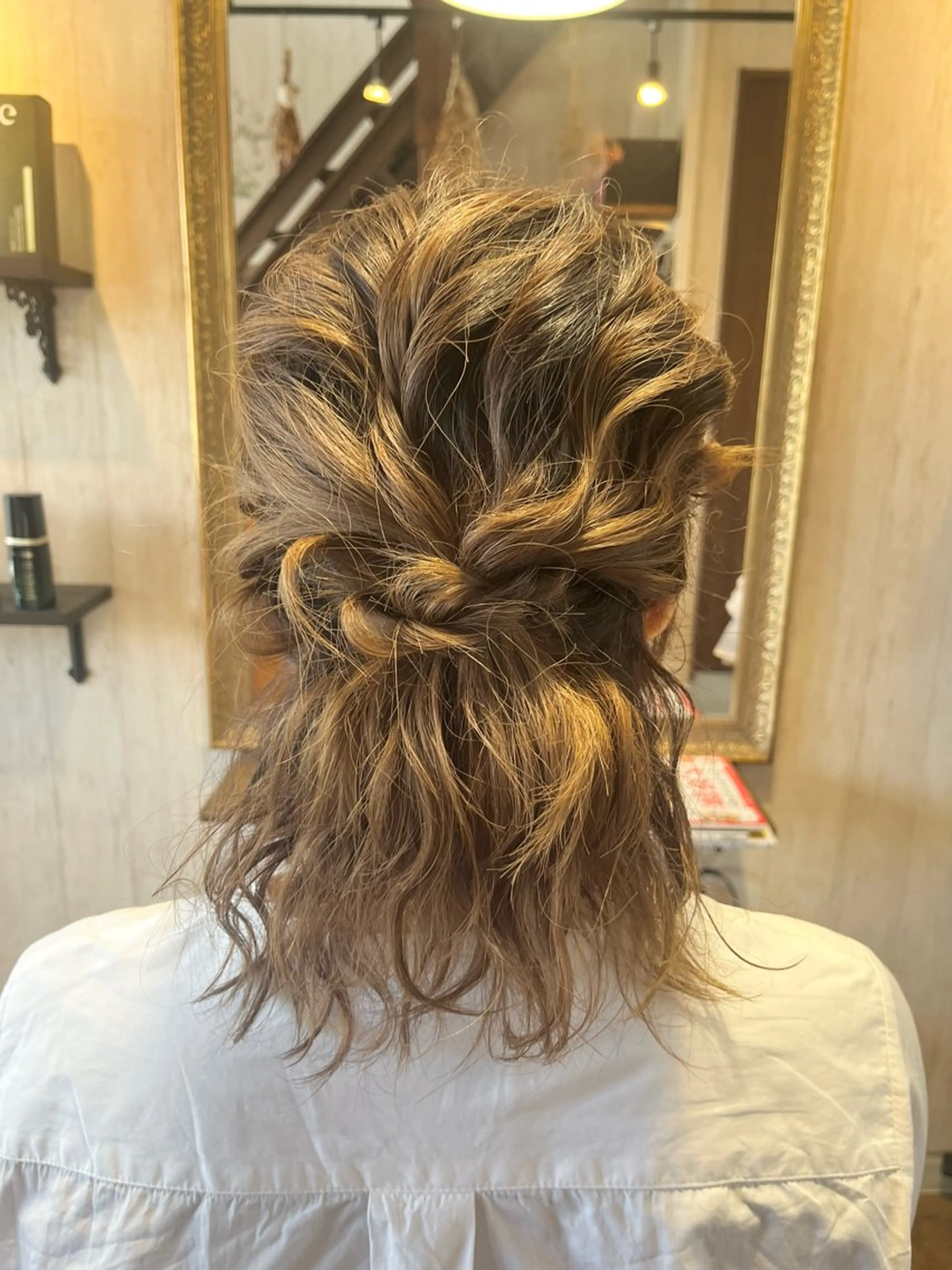 ミディアム ヘアセット . Lｉｅのヘアスタイル