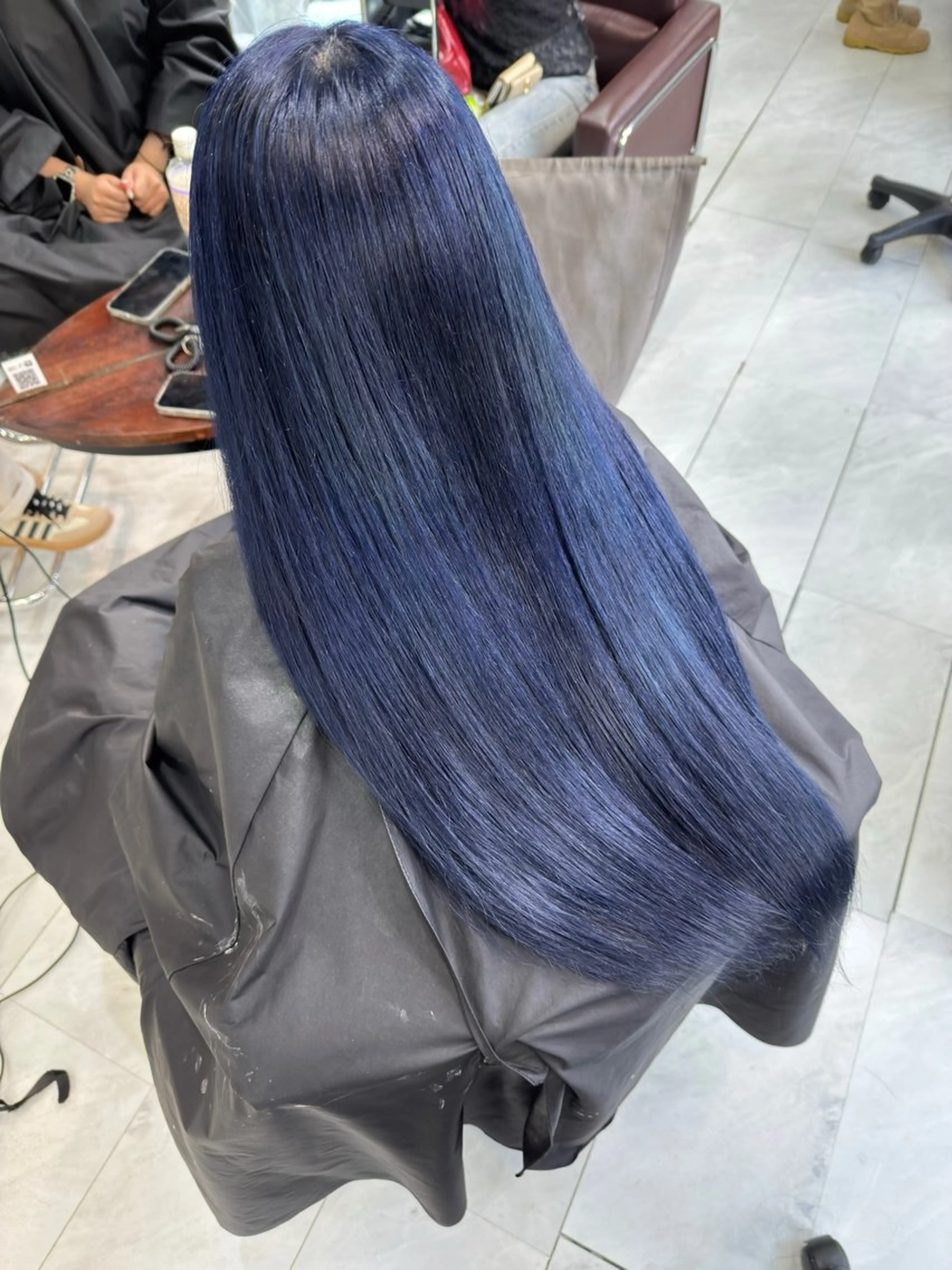 カラー ネイビーカラー ヘアカラー TETE所属・リアム 【LIam】のヘアスタイル