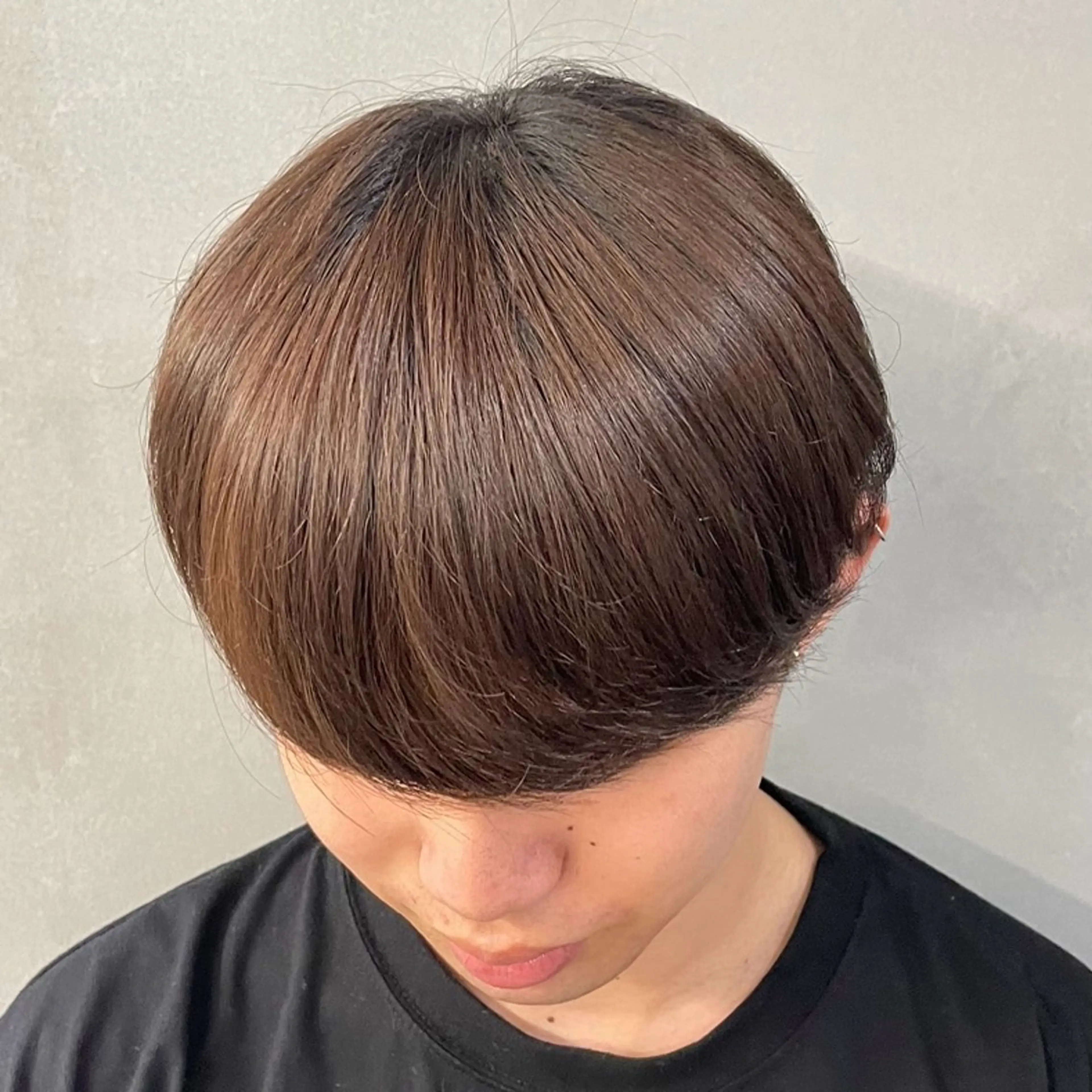ミディアム パーマ ヘアアレンジ メンズ fifth 石川 凪のヘアスタイル