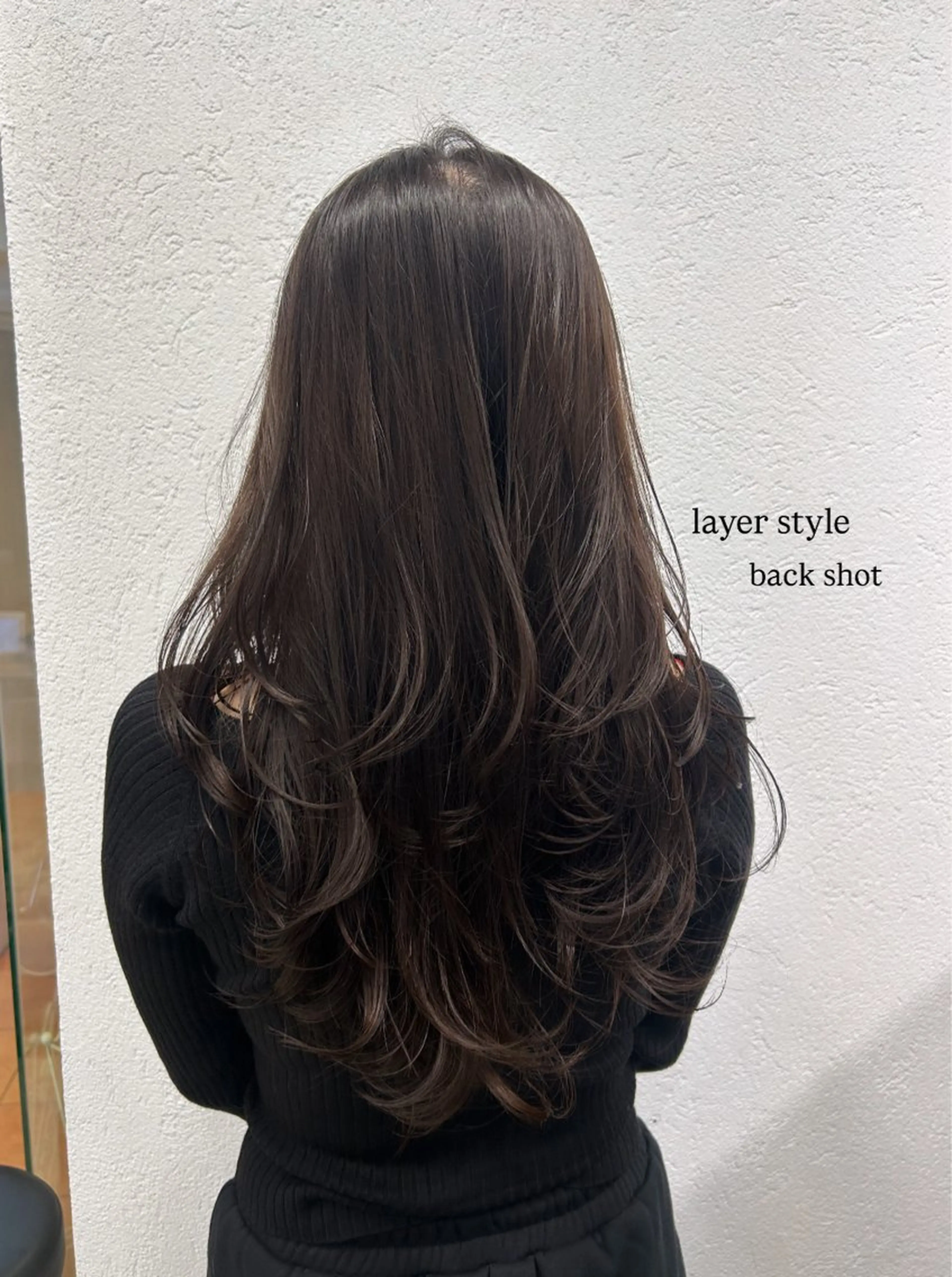 ロング カット ヘアカラー トリートメント CIEL 難波店所属・🎀透明感/レイヤ ー/Kotona🎀のヘアスタイル