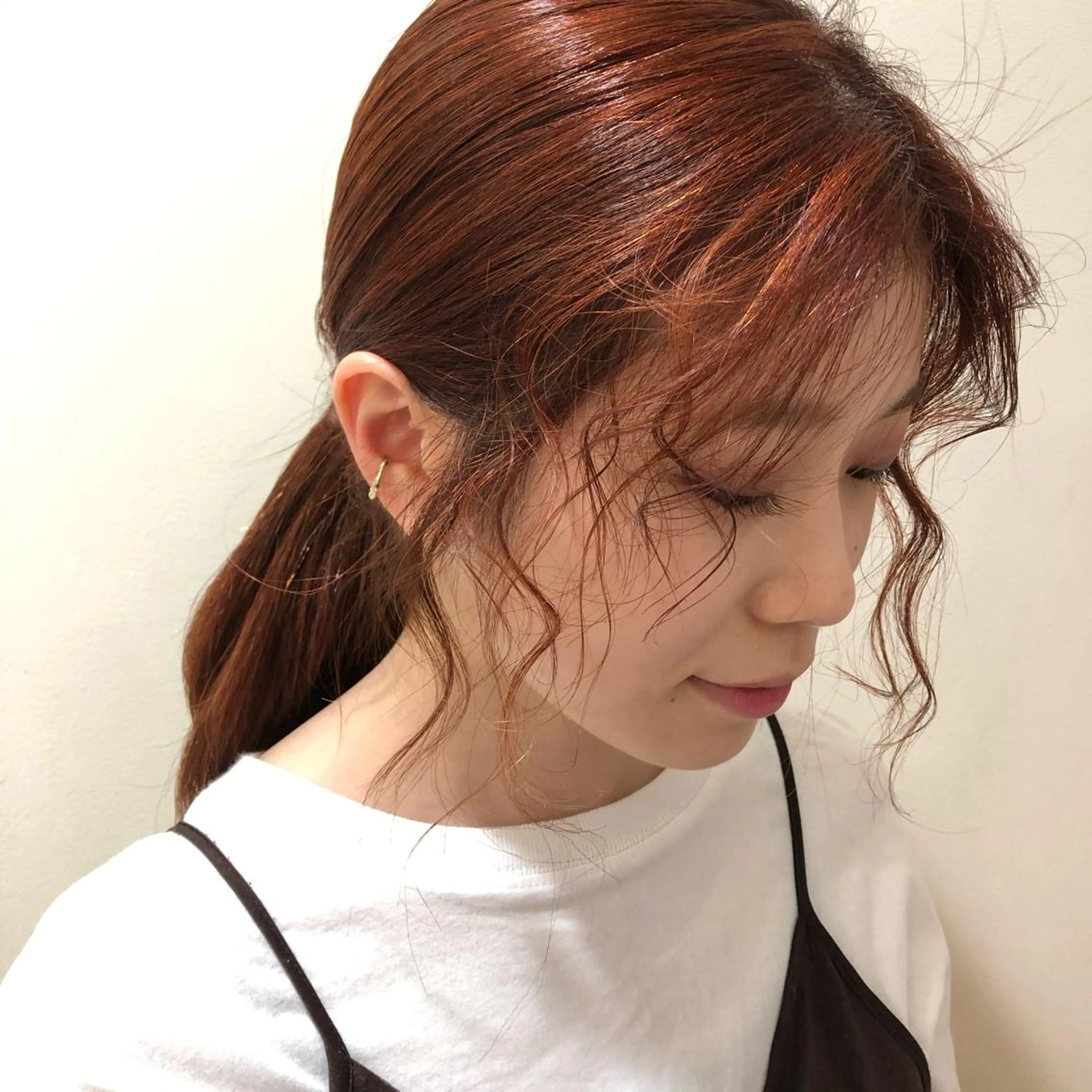 パーマ 顔周り/レイヤー 🤍マリノのヘアスタイル