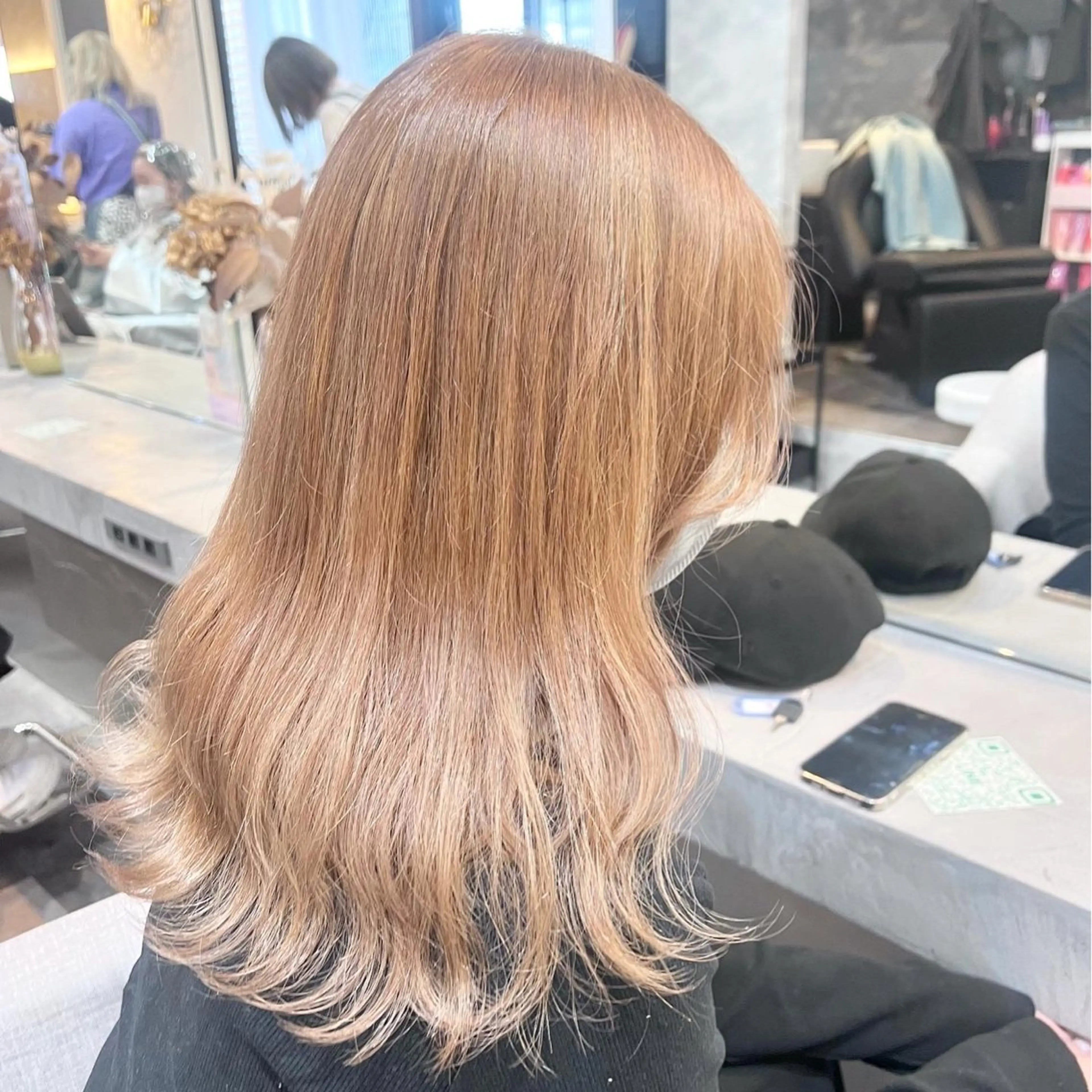 ロング 💓Yuri💓 ハイトーン/デザインのヘアスタイル