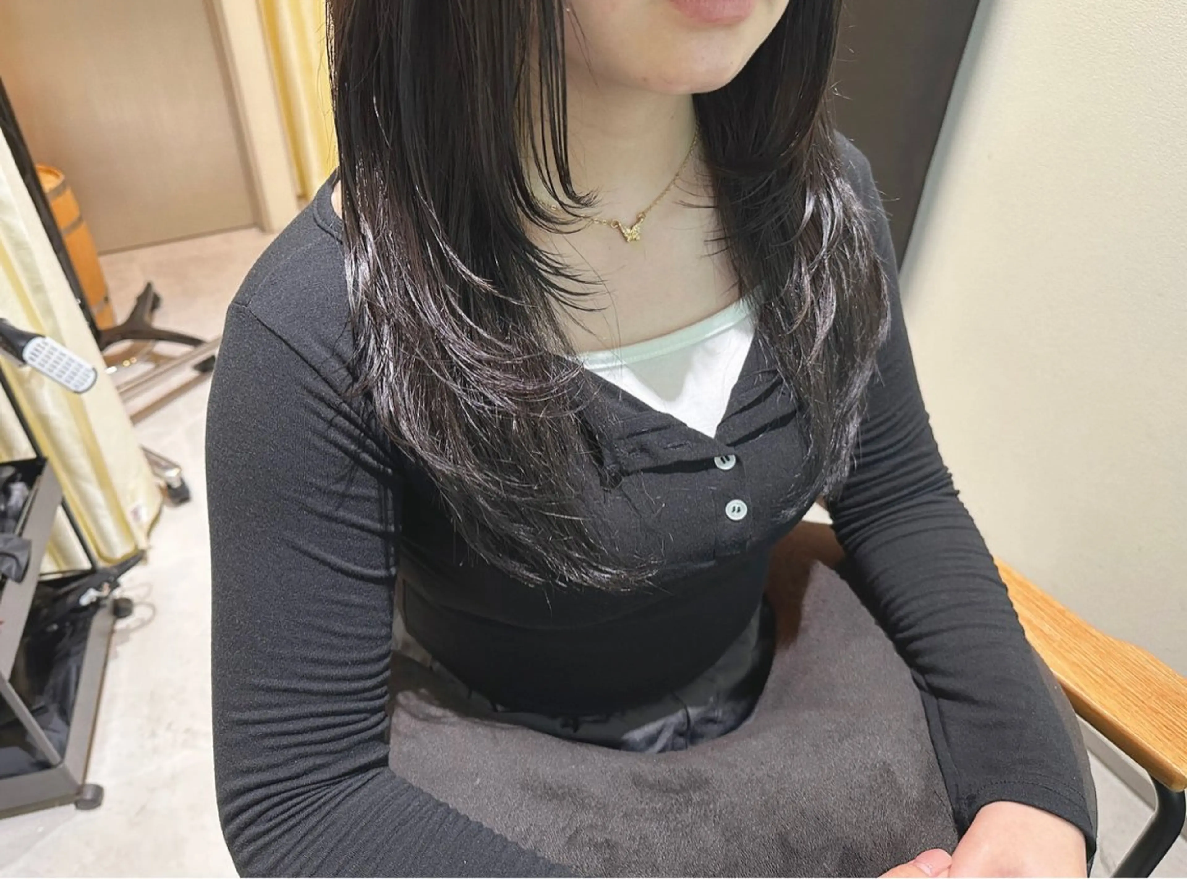 ロング レイヤーカット カット ヘアカラー トリートメント 🇰🇷韓国ｽﾀｲﾙ ﾚｲﾔｰ/ayanaのヘアスタイル