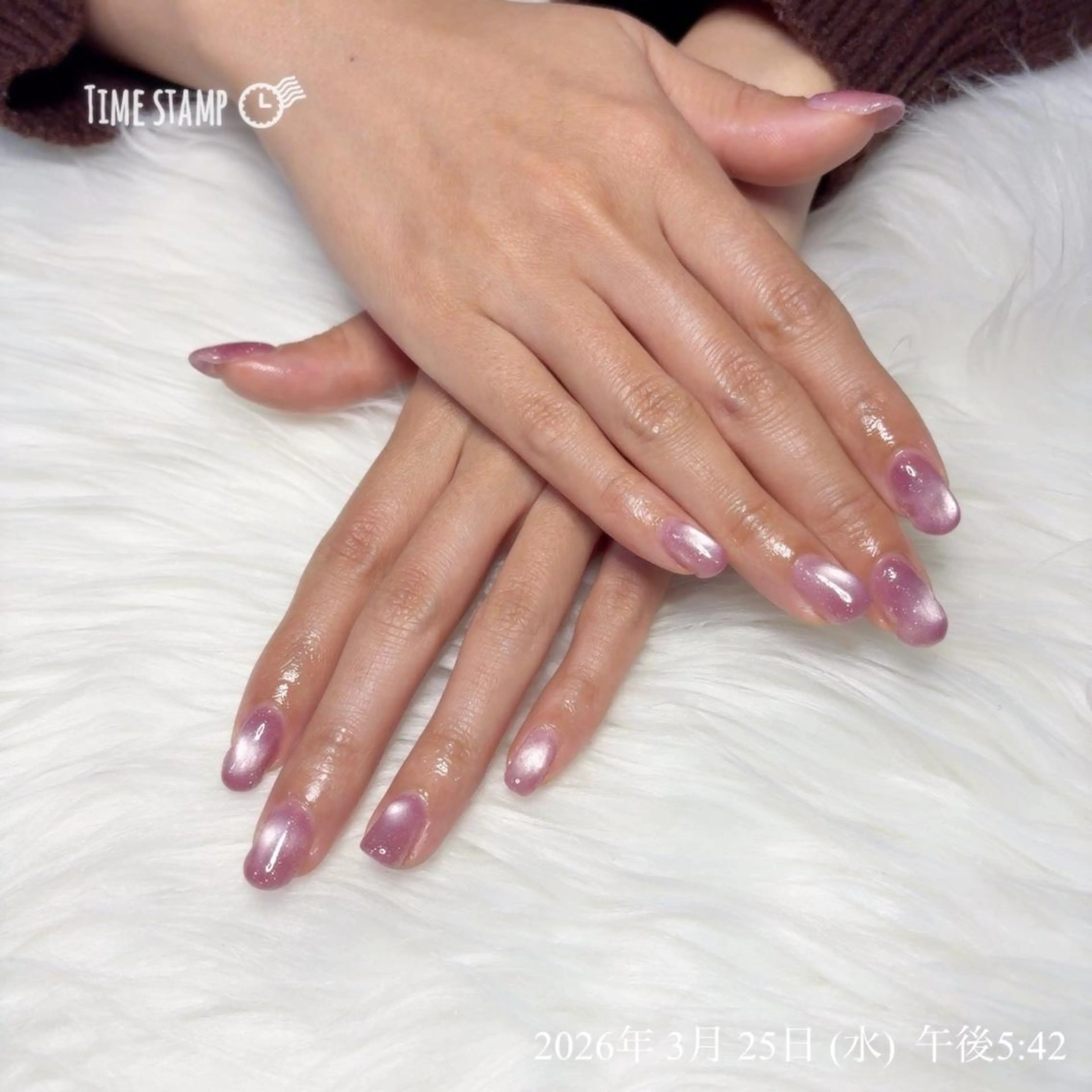 ネイル ピンク 春ネイル 菊嶋 文代のネイルデザイン