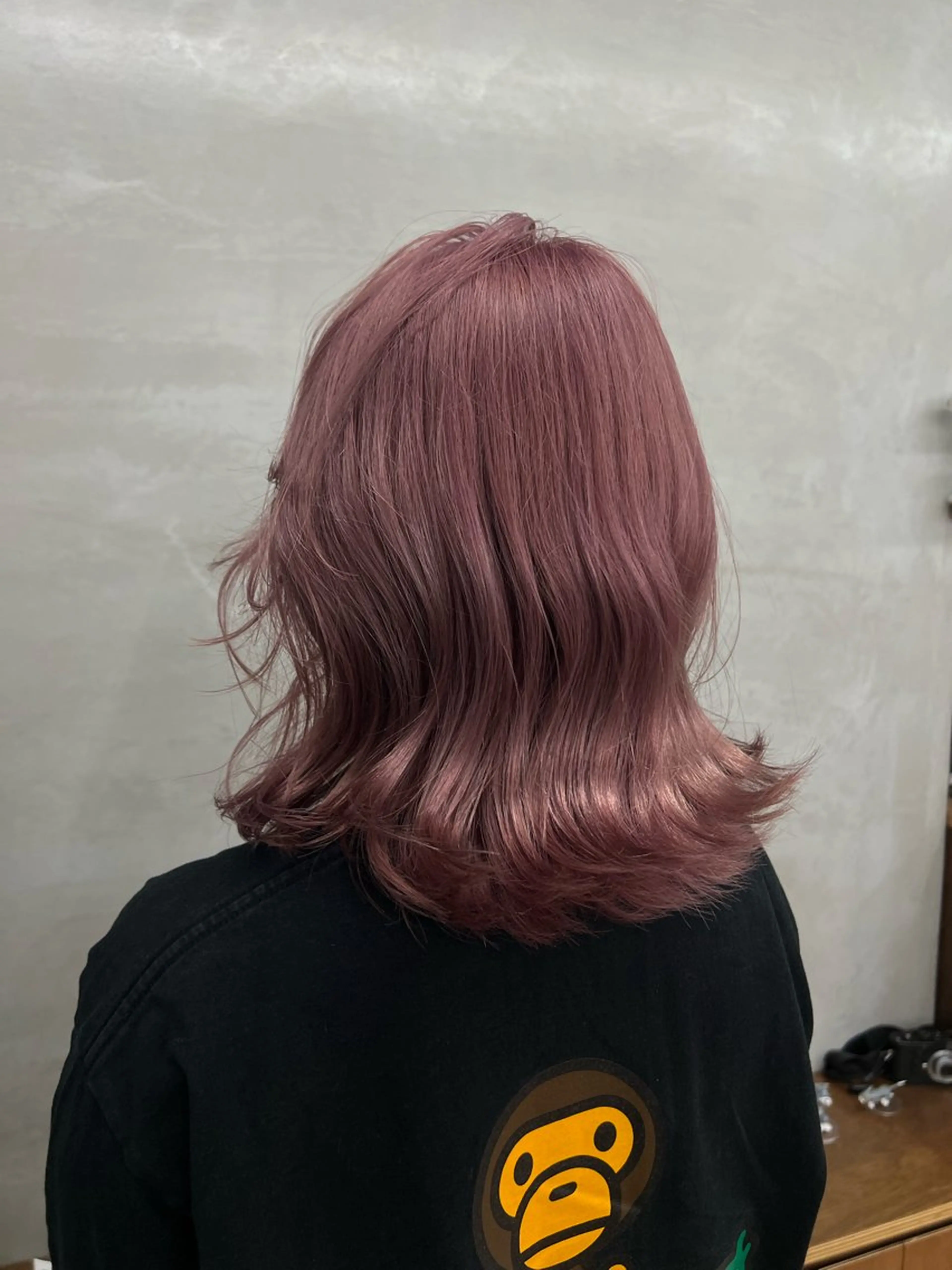 ミディアム ヘアカラー ｻｶﾓﾄ ﾅｵﾐのヘアスタイル