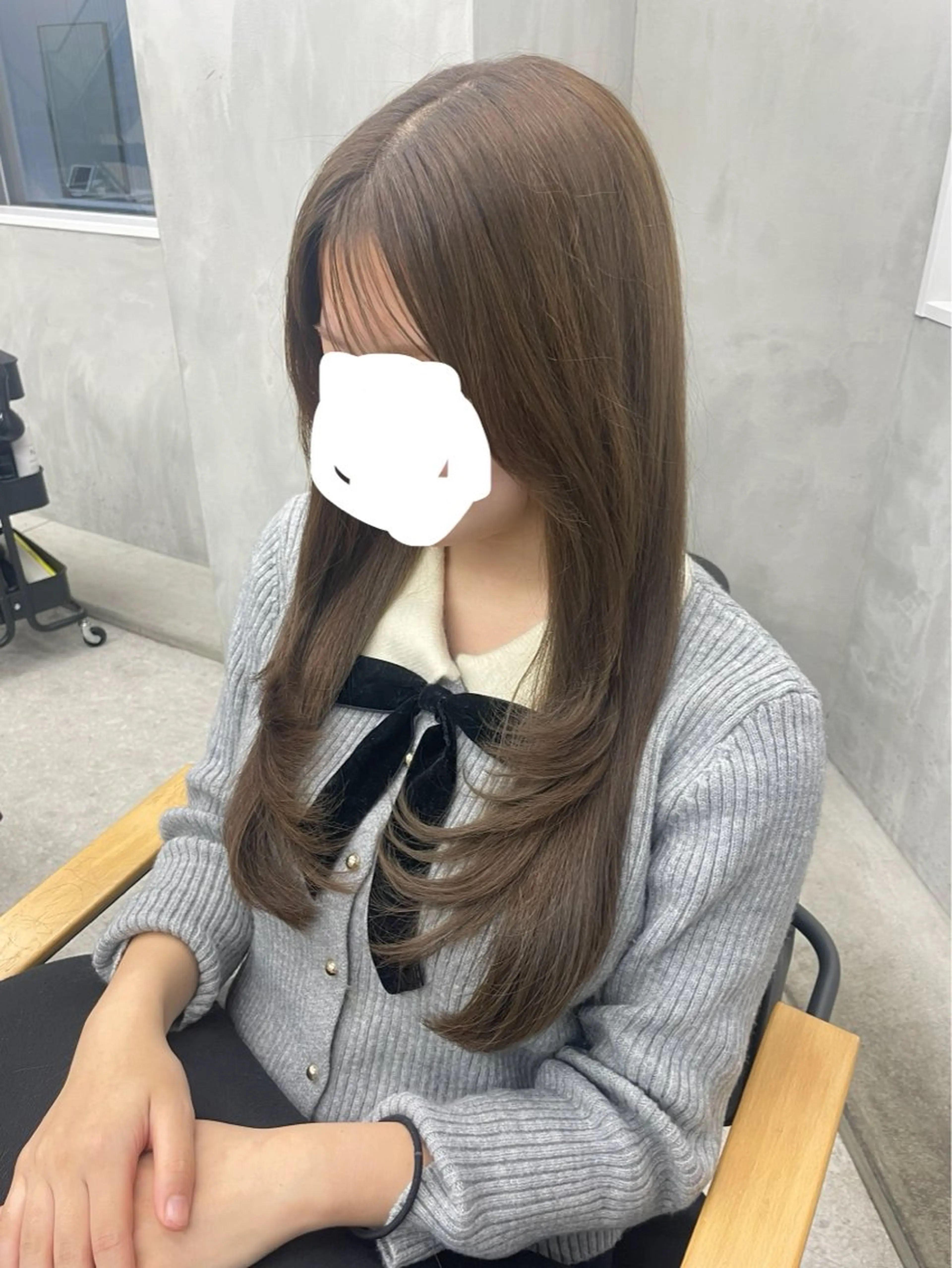 ロング 髪質改善 カット ヘアカラー トリートメント 【ジーナ新宿】 大橋美月のヘアスタイル