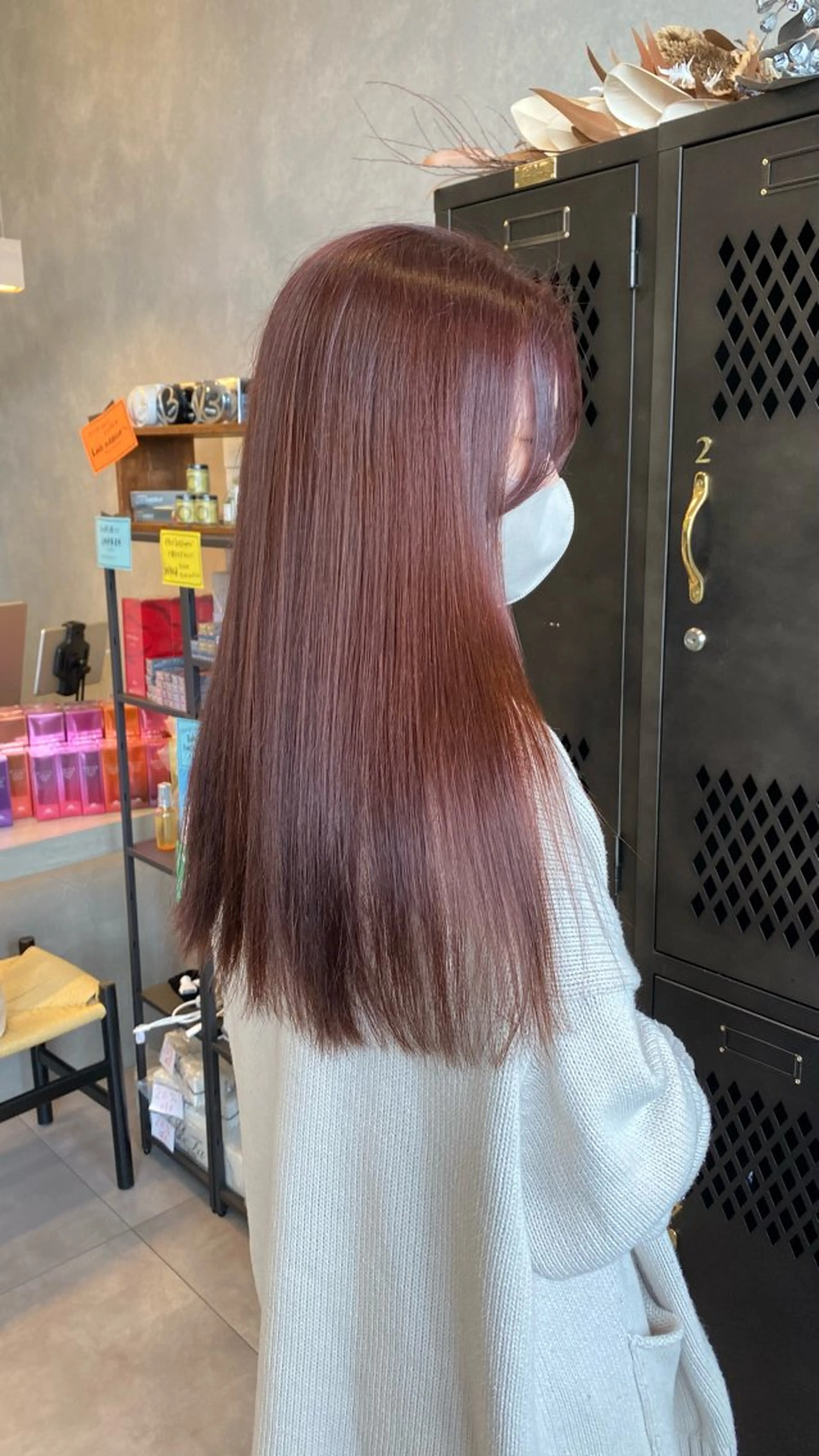 ロング カラー ブリーチ ブリーチなしカラー カット ヘアカラー 豊橋/菜月/ブリーチ /艶カラーハイトーンのヘアスタイル