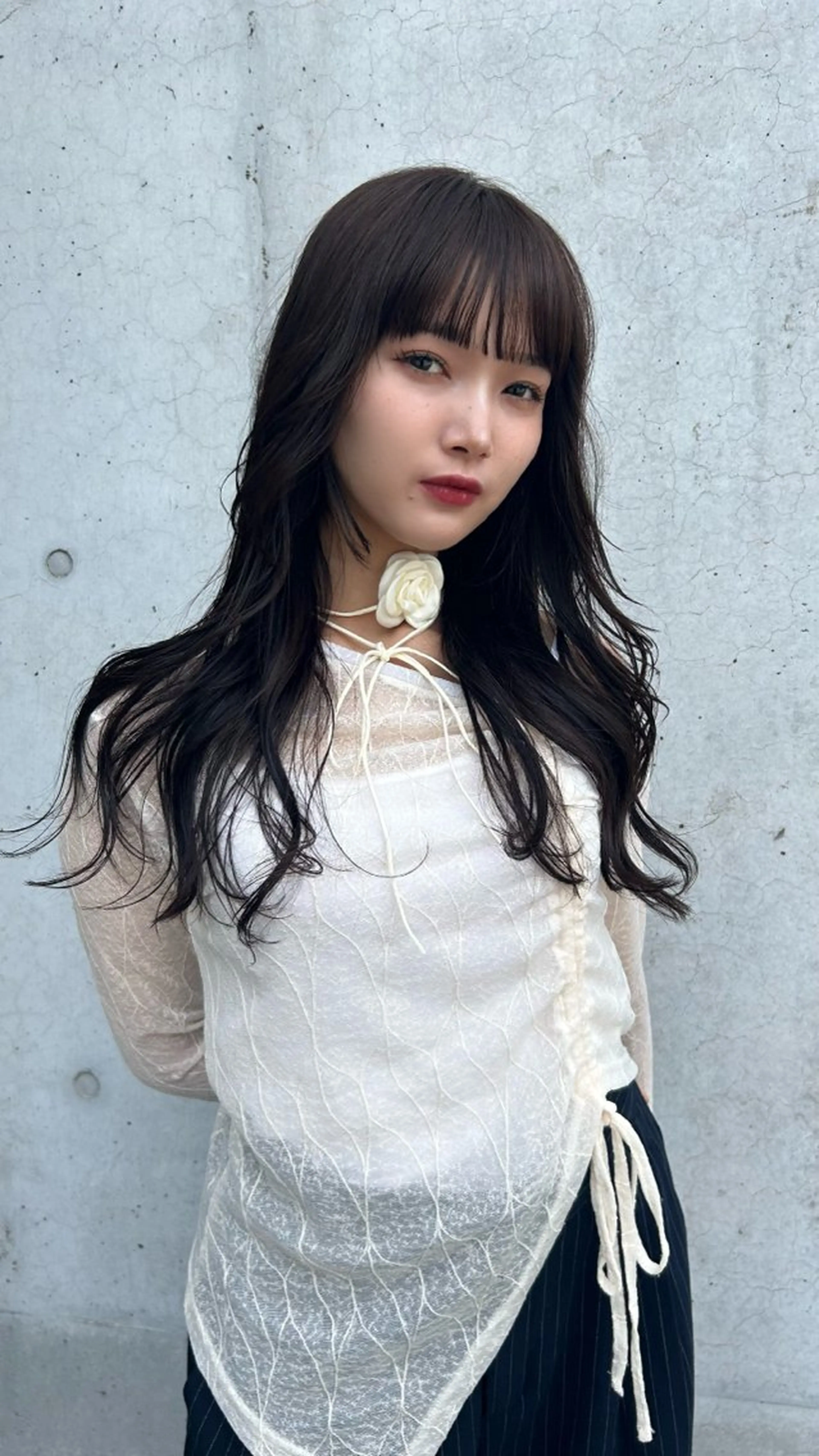 ロング レイヤーカット 高山沙来/ストレート パーマ特化/縮毛矯正のヘアスタイル