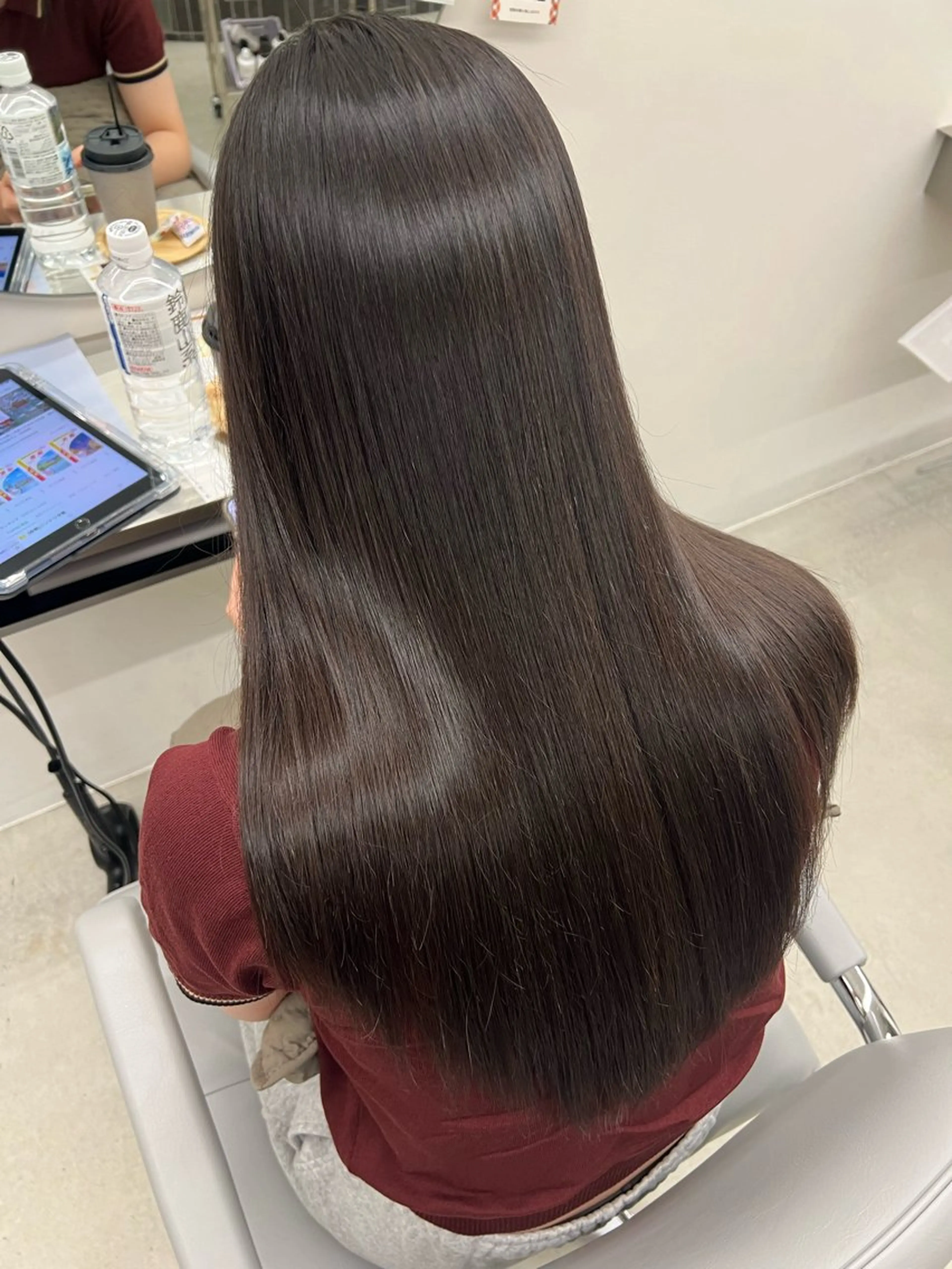 ロング 松下 英奈のヘアスタイル