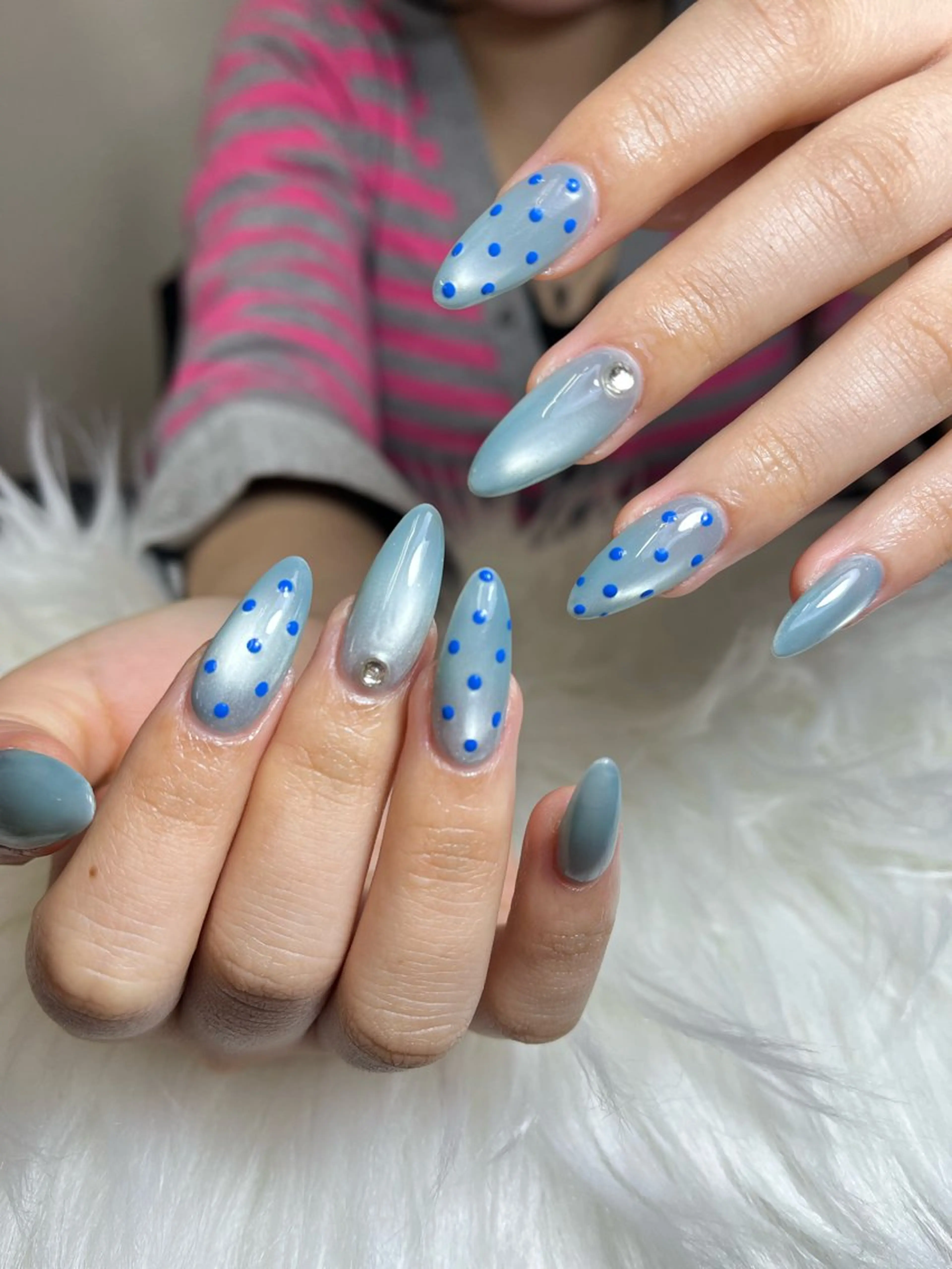 ネイル チークネイル 桜ネイル 長さ出し フットネイル ジェルネイル ハンドネイル Maika's nailのネイルデザイン