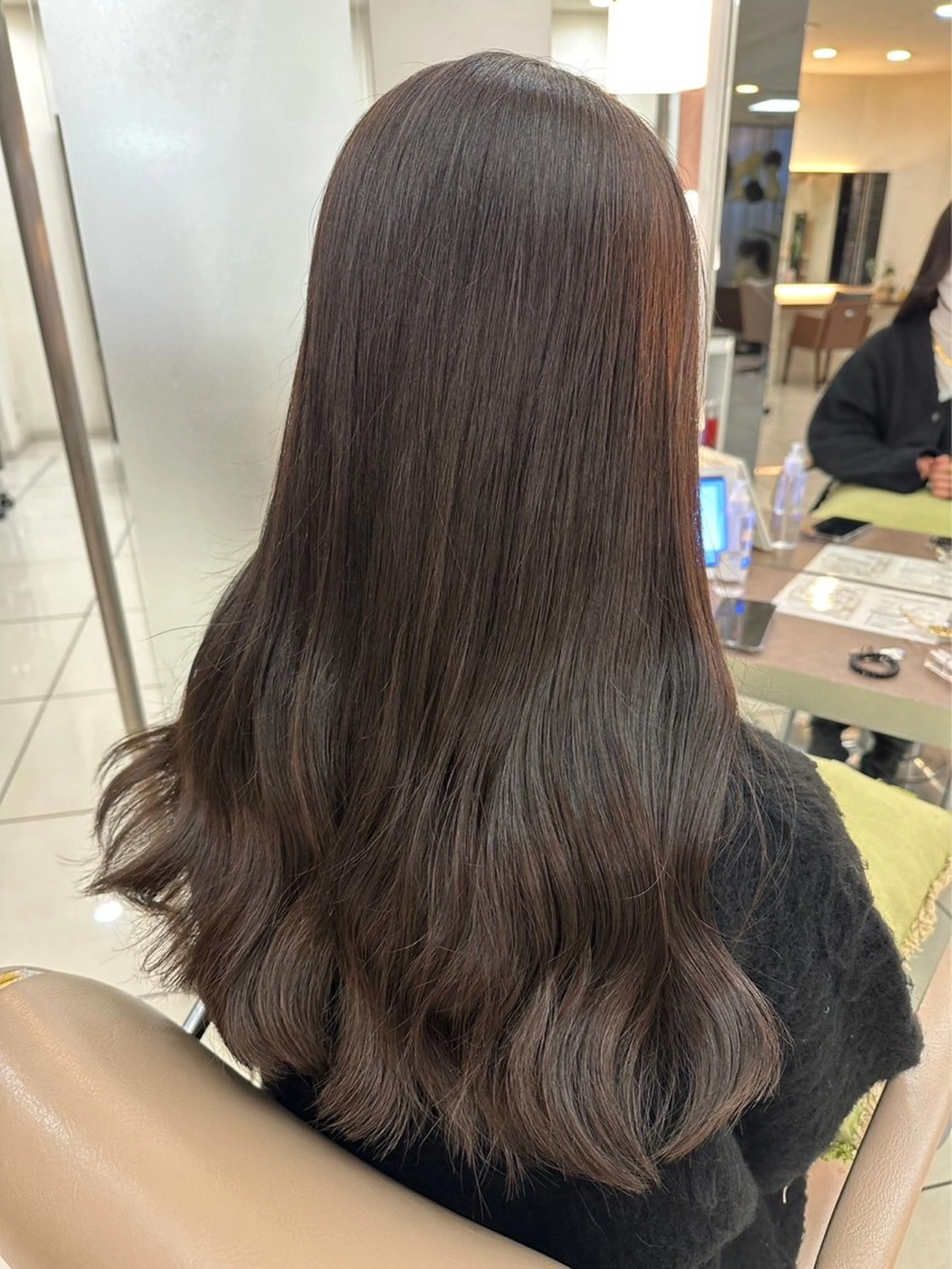 🩵横浜１かわいい🩵【✨ミニモ学割✨】ダメージレスワンカラー➕内部補修トリートメントの写真