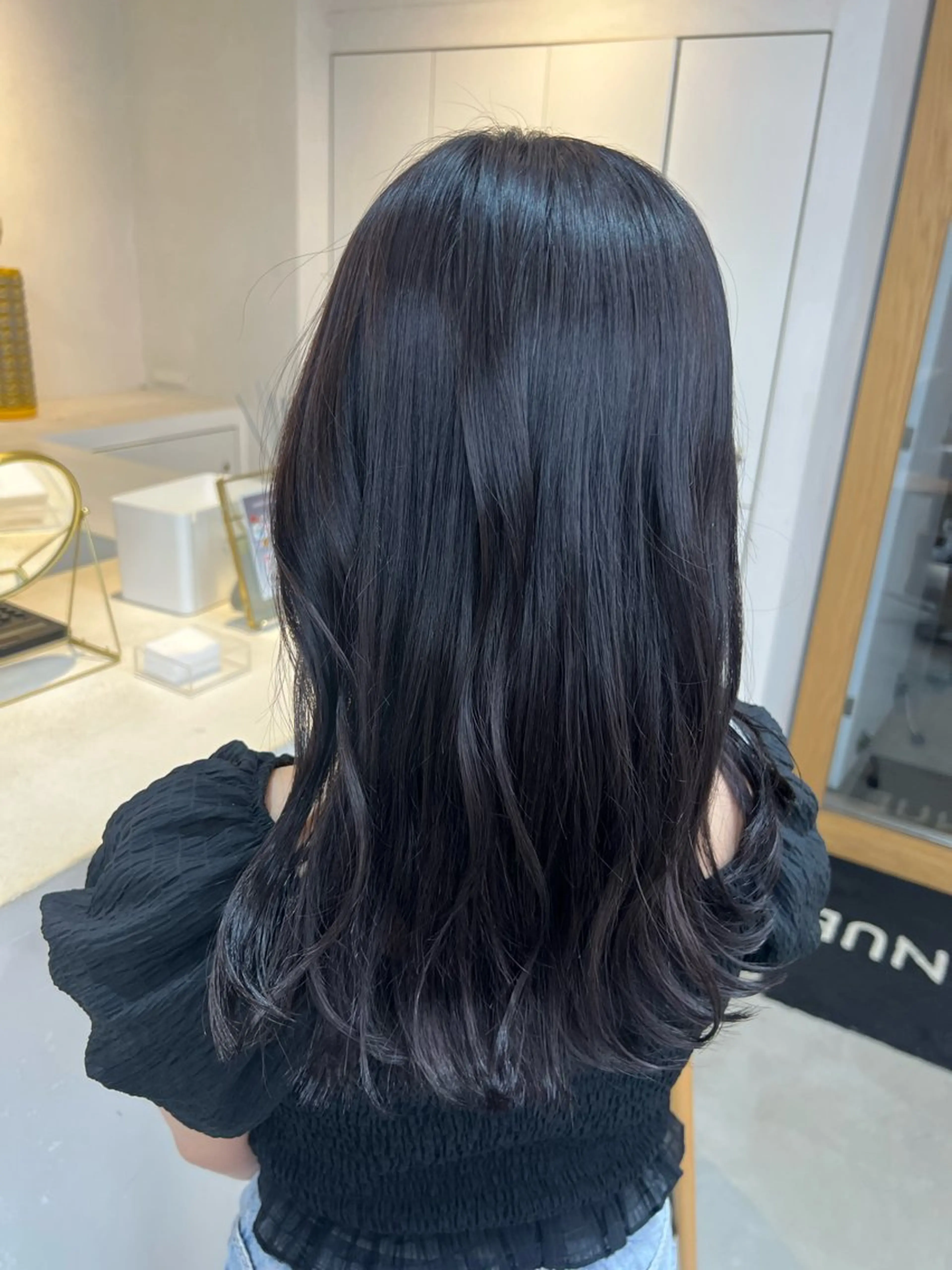 セミロング ヘアカラー トリートメント 表参道/kozue/ 艶髪/髪質改善のヘアスタイル