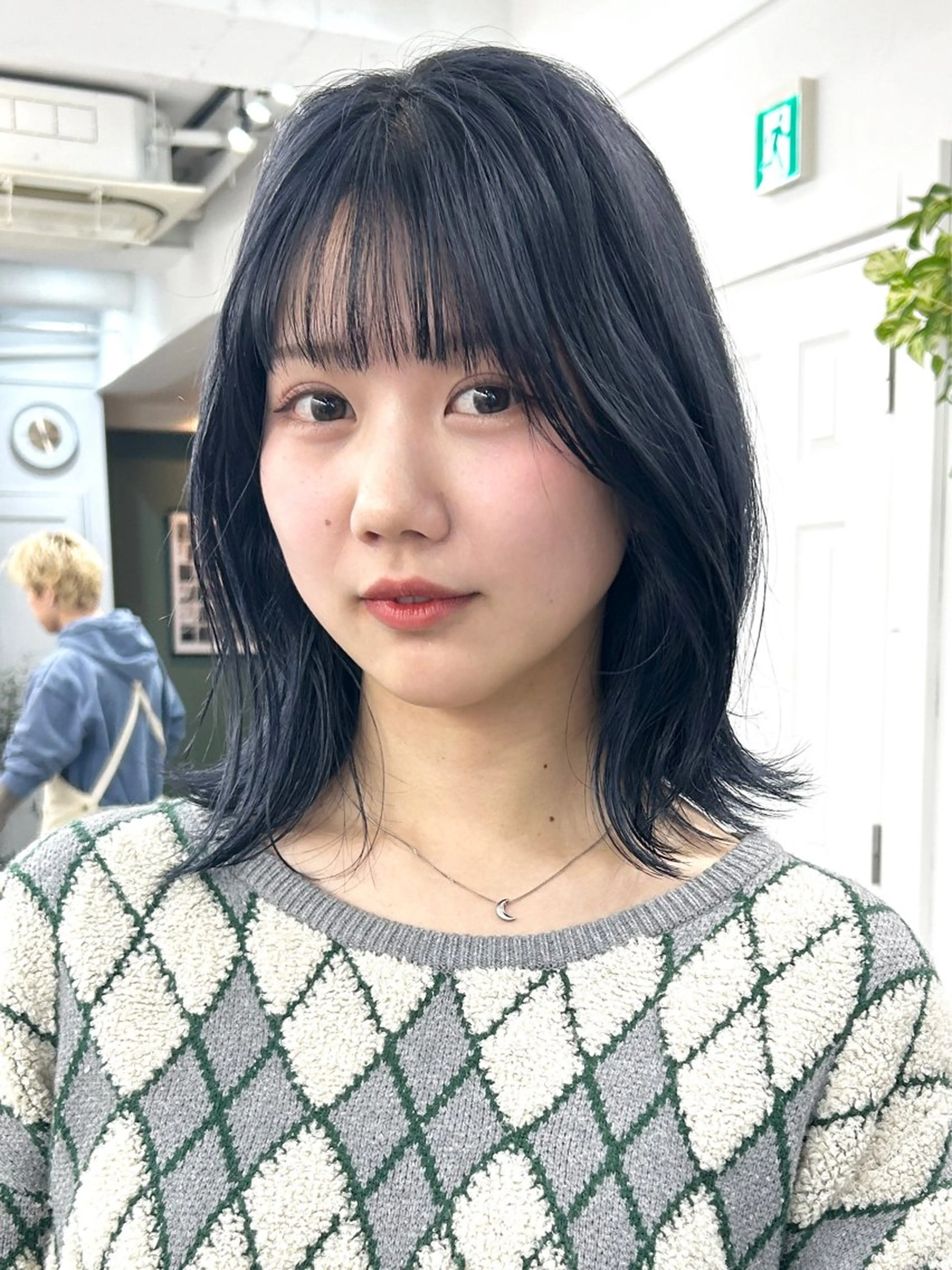 セミロング カラー カット ヘアカラー トリートメント レイヤーボブ/ 艶カラー/サナ🌼のヘアスタイル