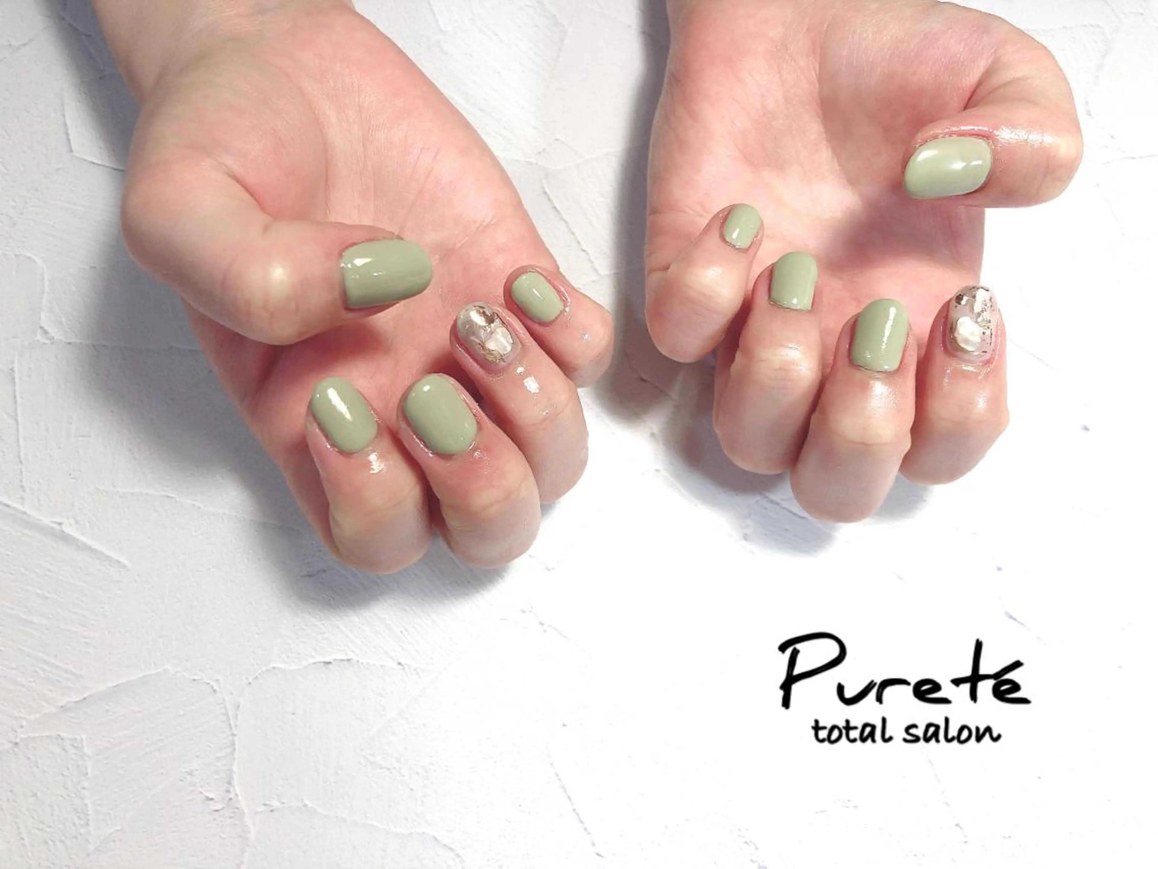 ショート ネイル nailsalon Puretéのネイルデザイン