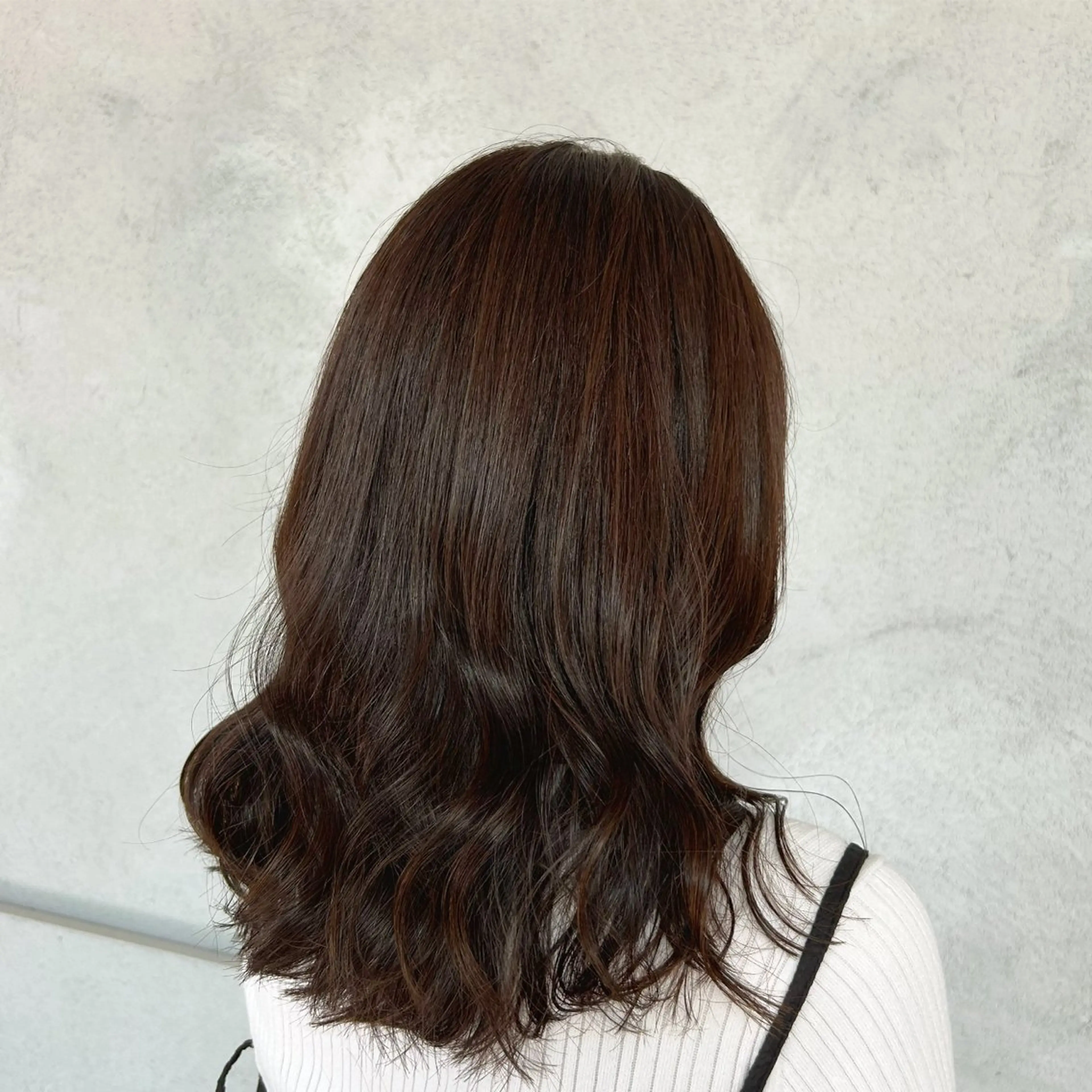 ミディアム やまぐち まなみのヘアスタイル