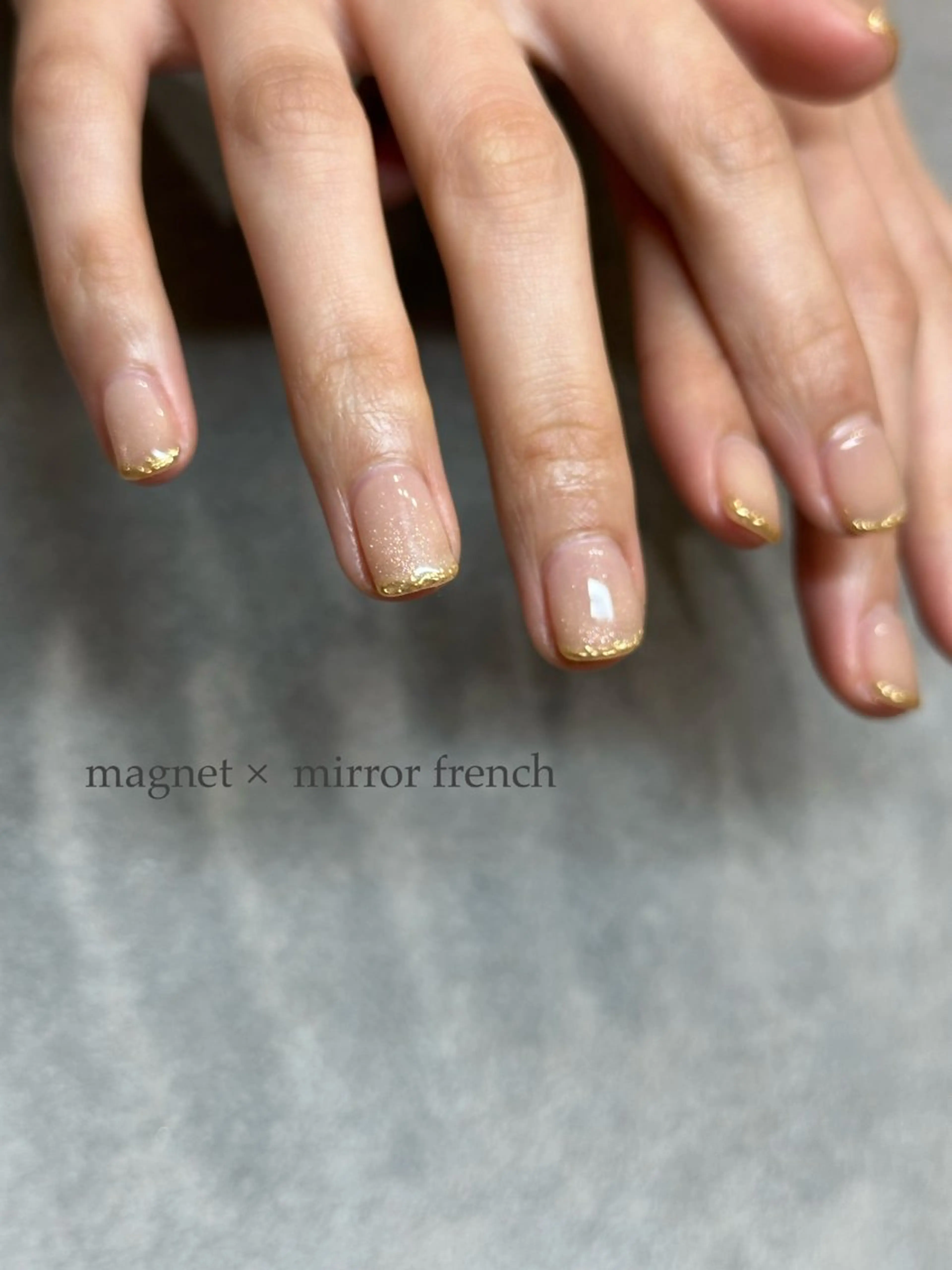 ネイル マグネットネイル ハンドネイル フットネイル kiii.__ ✴︎*のネイルデザイン