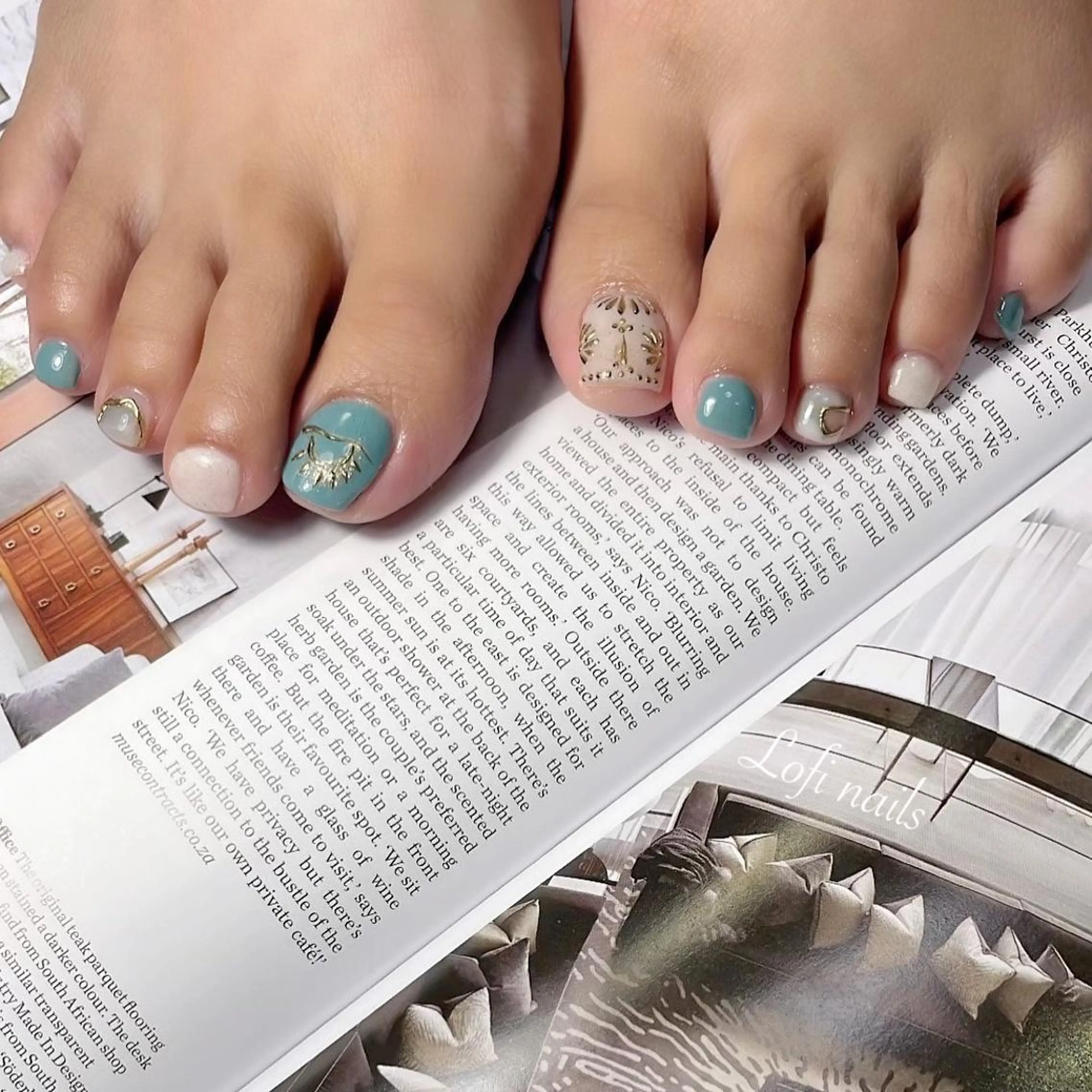 ネイル アートネイル Lofi nails ゆきこのネイルデザイン