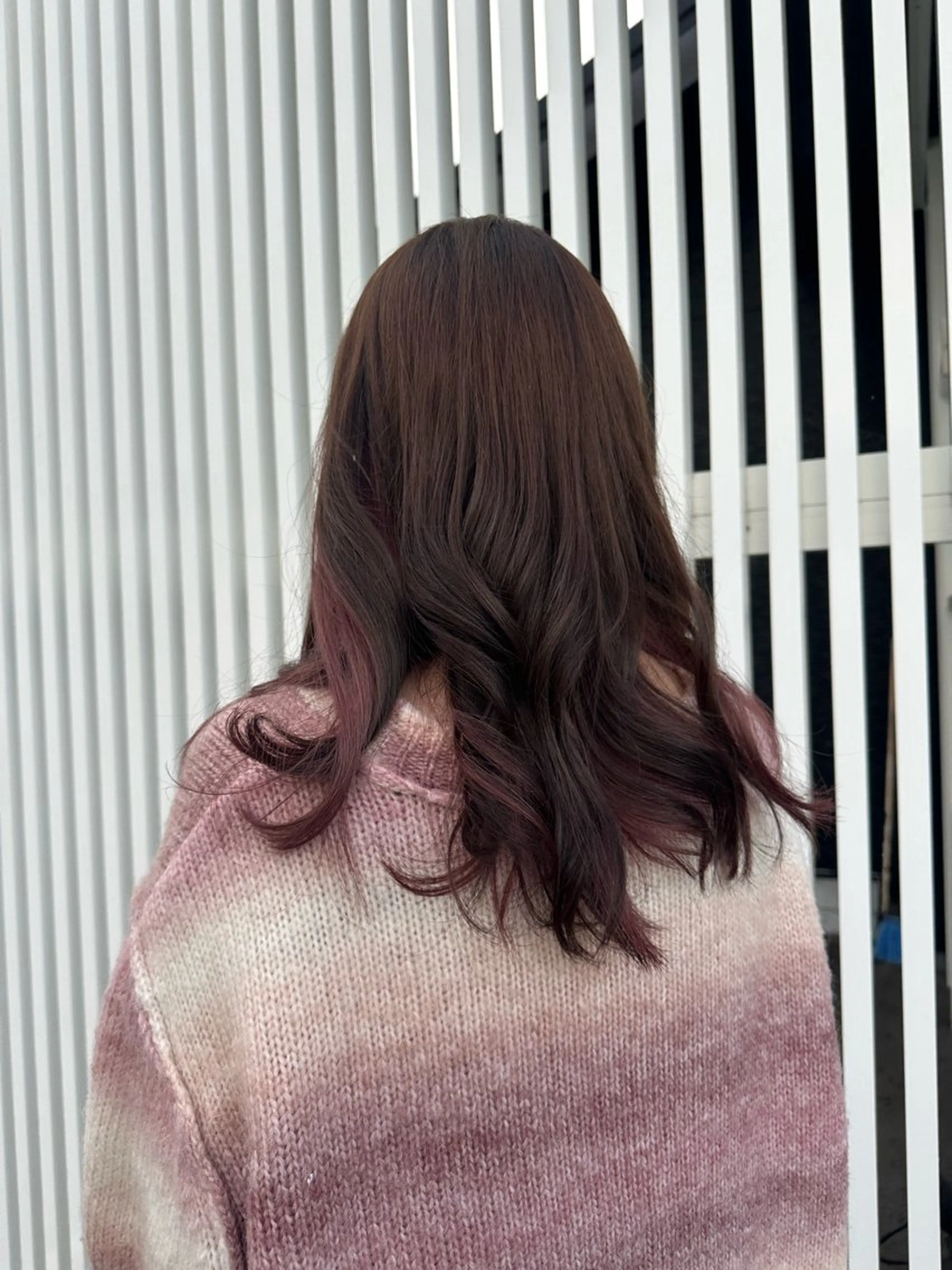 カラー 森本 美音のヘアスタイル