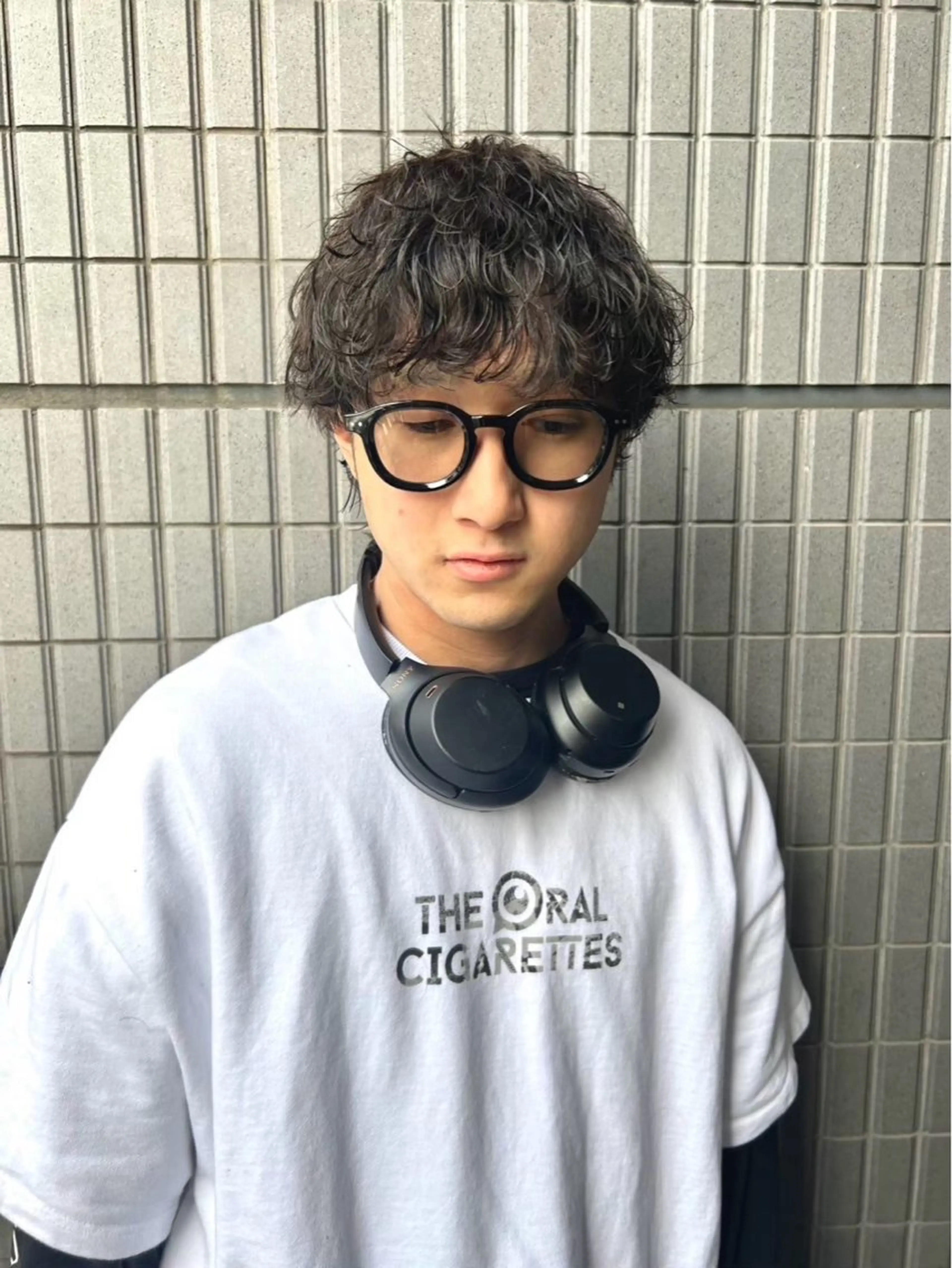 【Men's限定】 色気と無造作感を演出!ツイストパーマ+カット ¥12100の写真