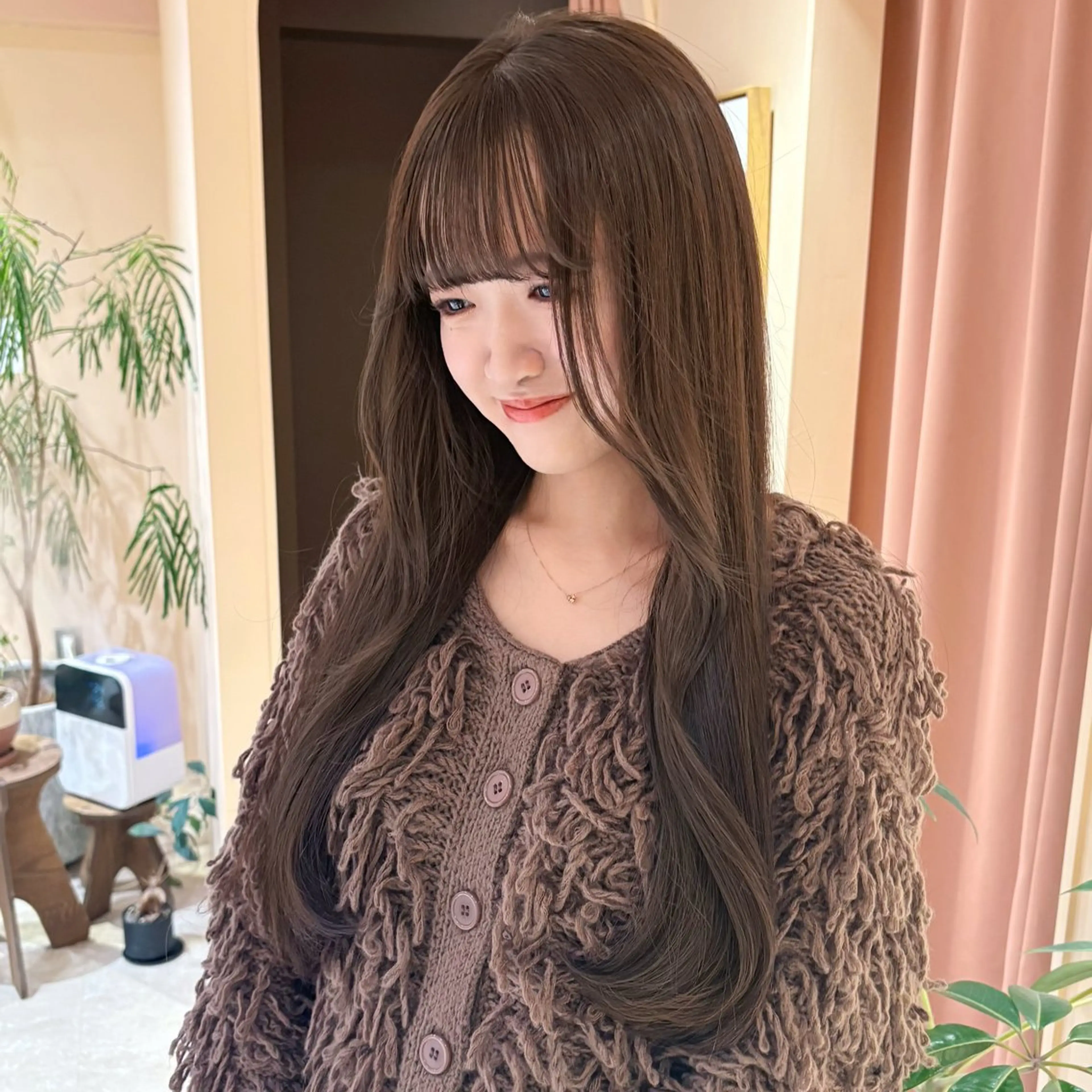 ロング カラー ブラウンカラー coyumi / 𝘦 𝘮 𝘶のヘアスタイル