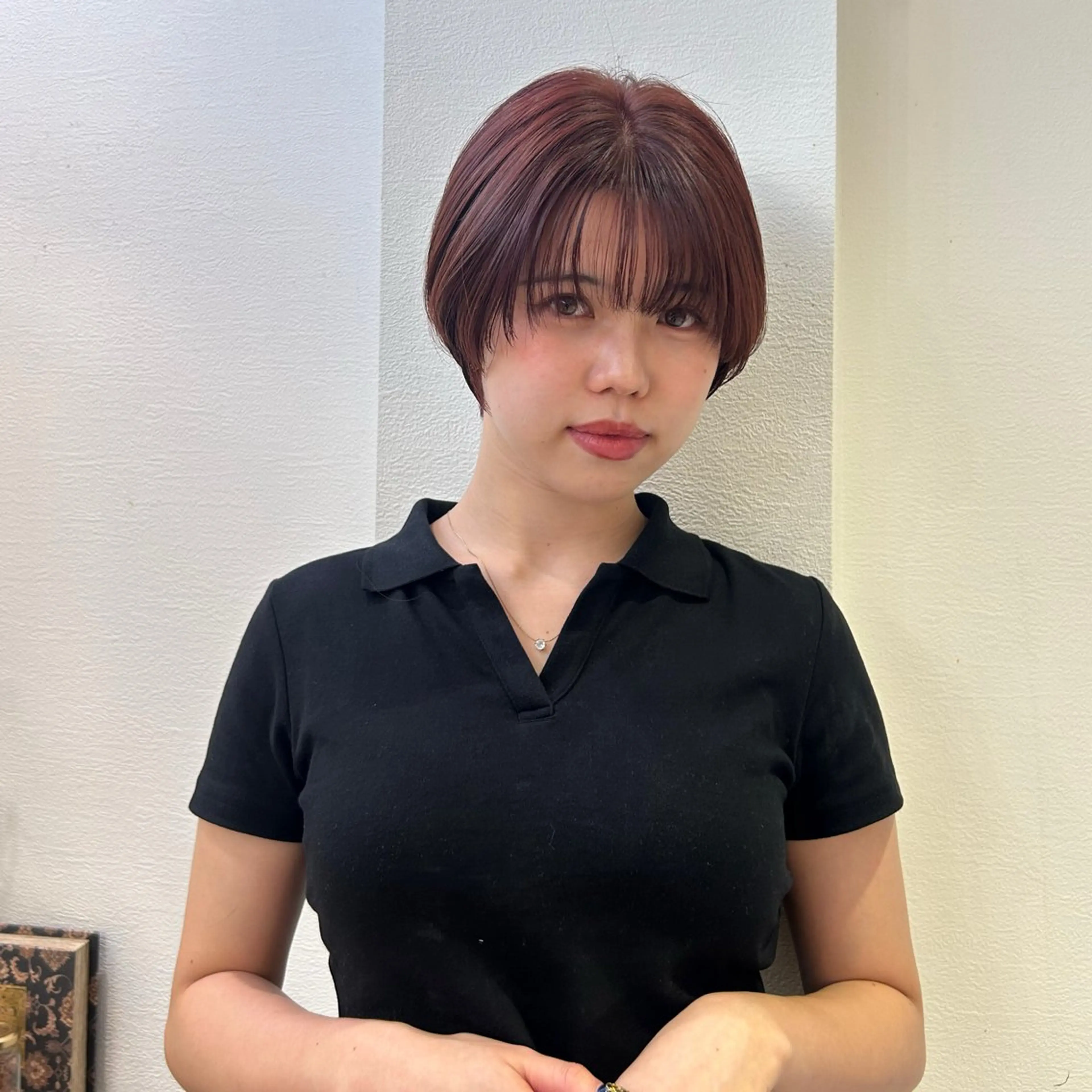 ショート 韓国レイヤー✂︎ yuka♥️のヘアスタイル