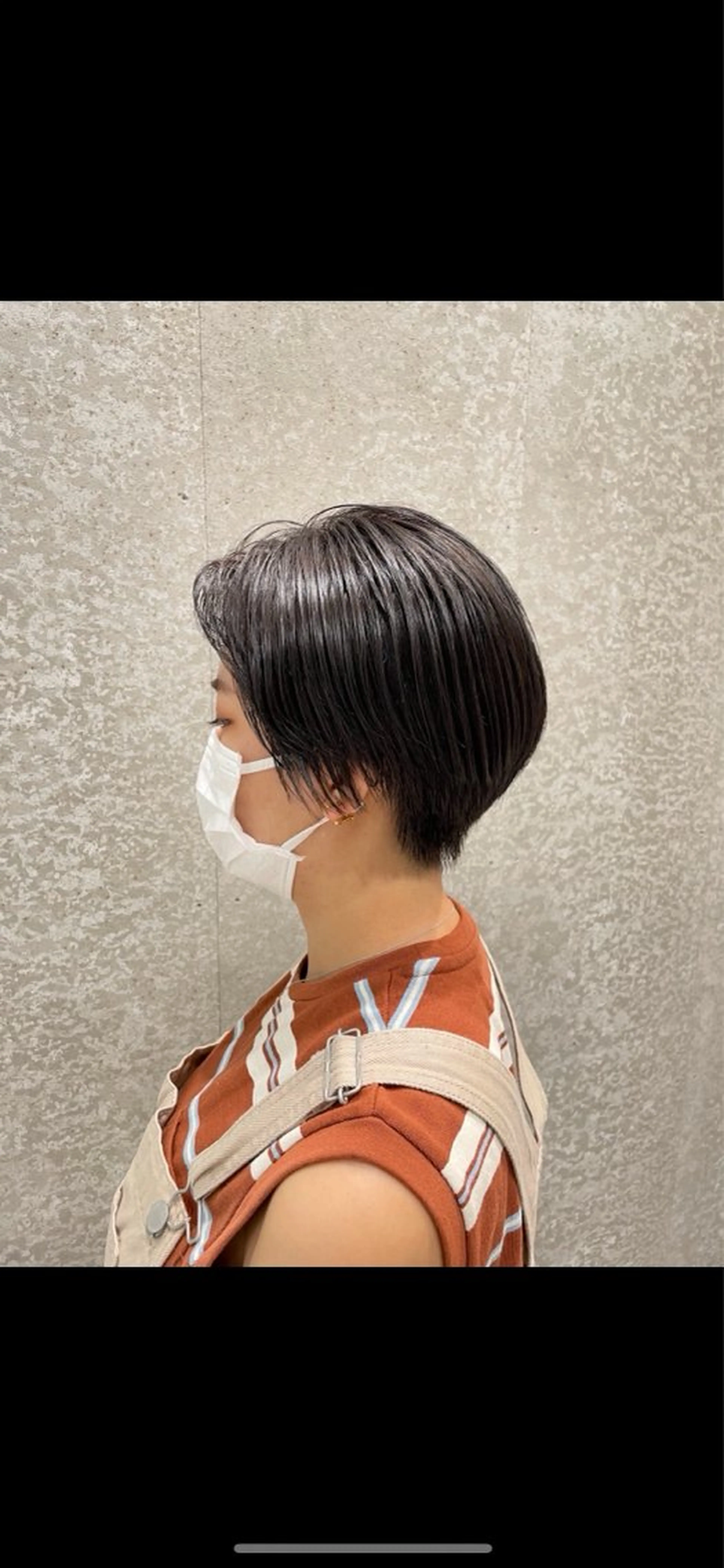 ショート カット 萩森 龍也のヘアスタイル