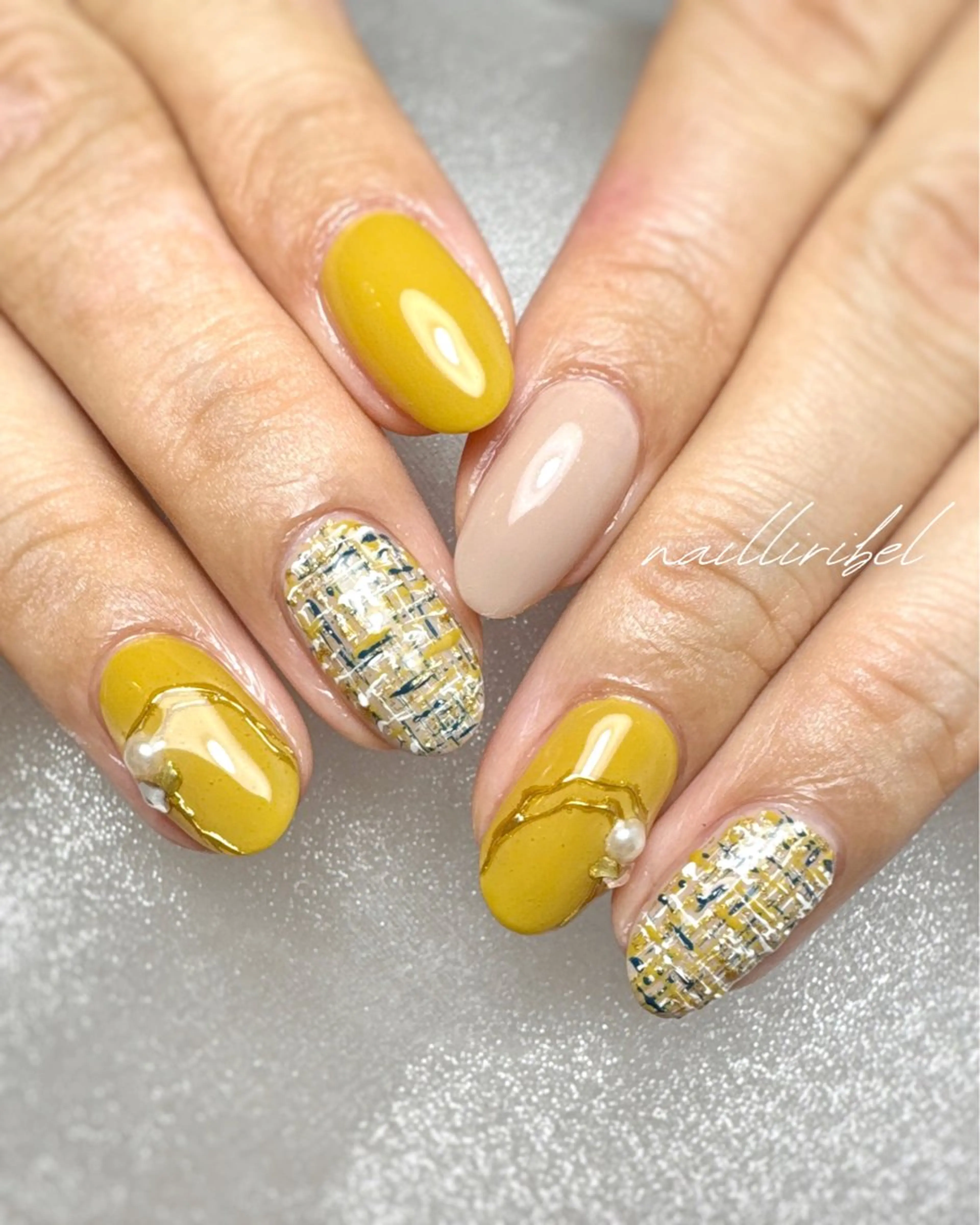 綺麗な指先デザインコースの写真