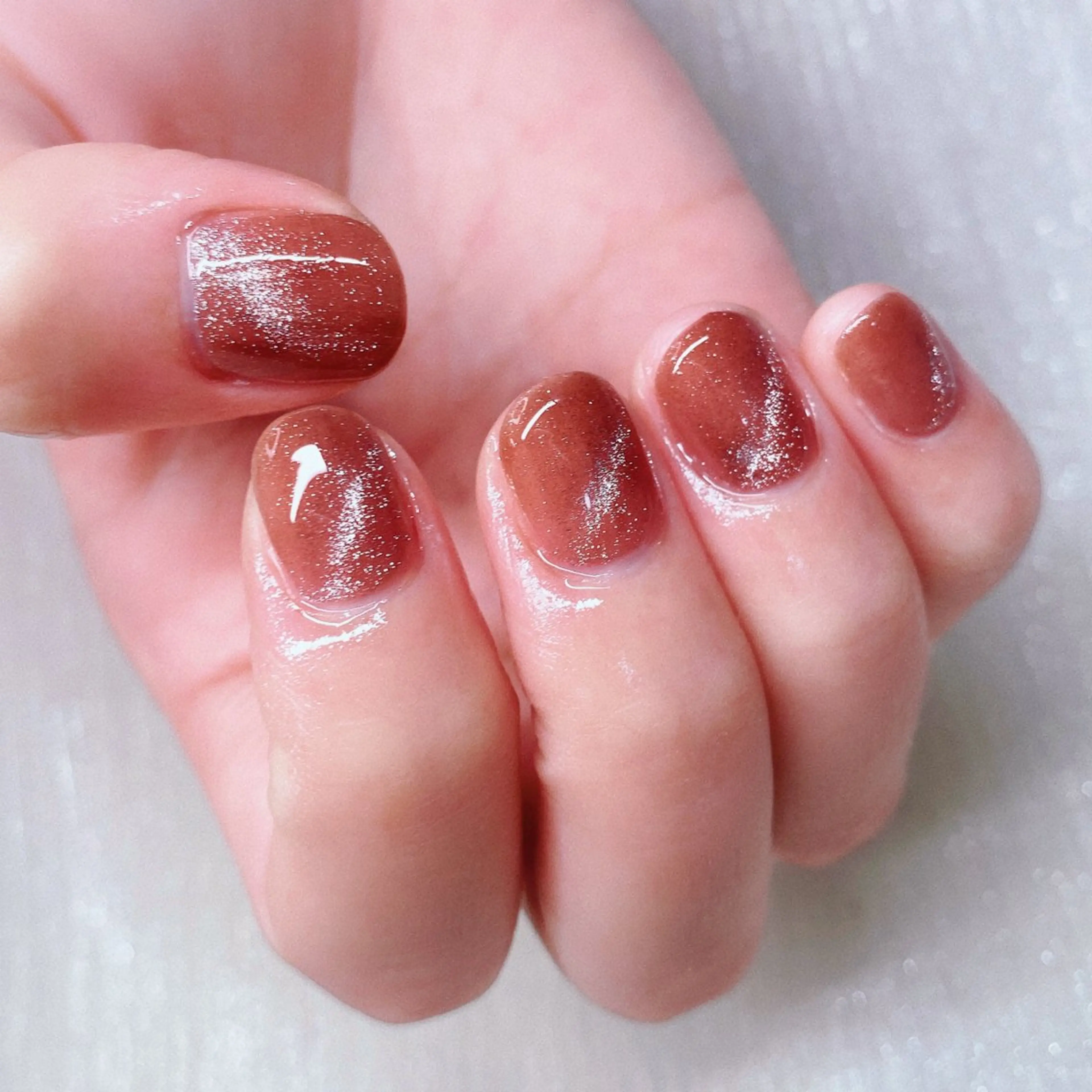 ネイル 長さ出し ハンドネイル Nailist suzuのネイルデザイン